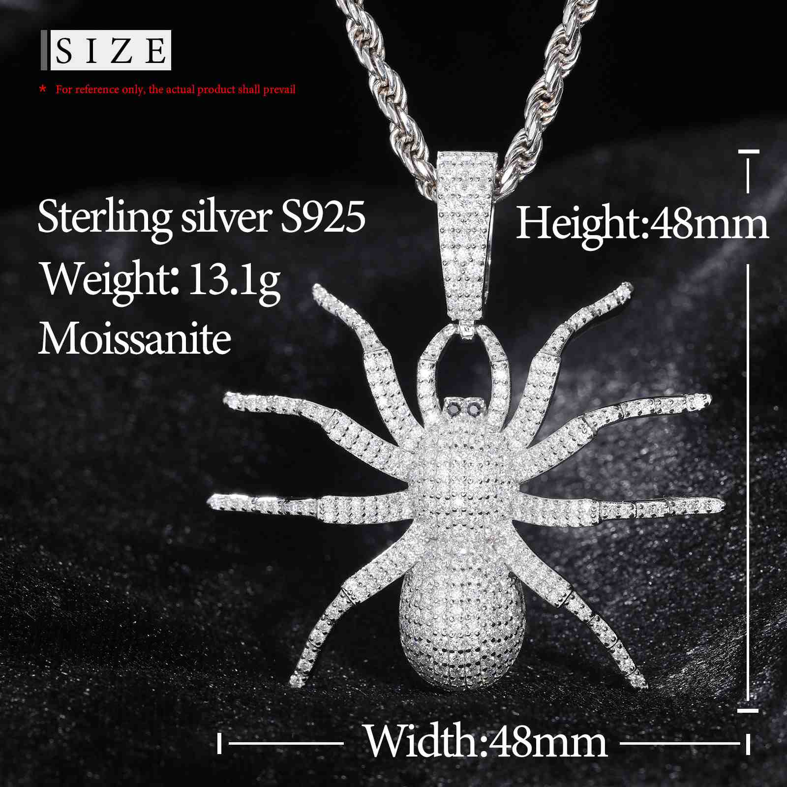 3D Spider Pendant