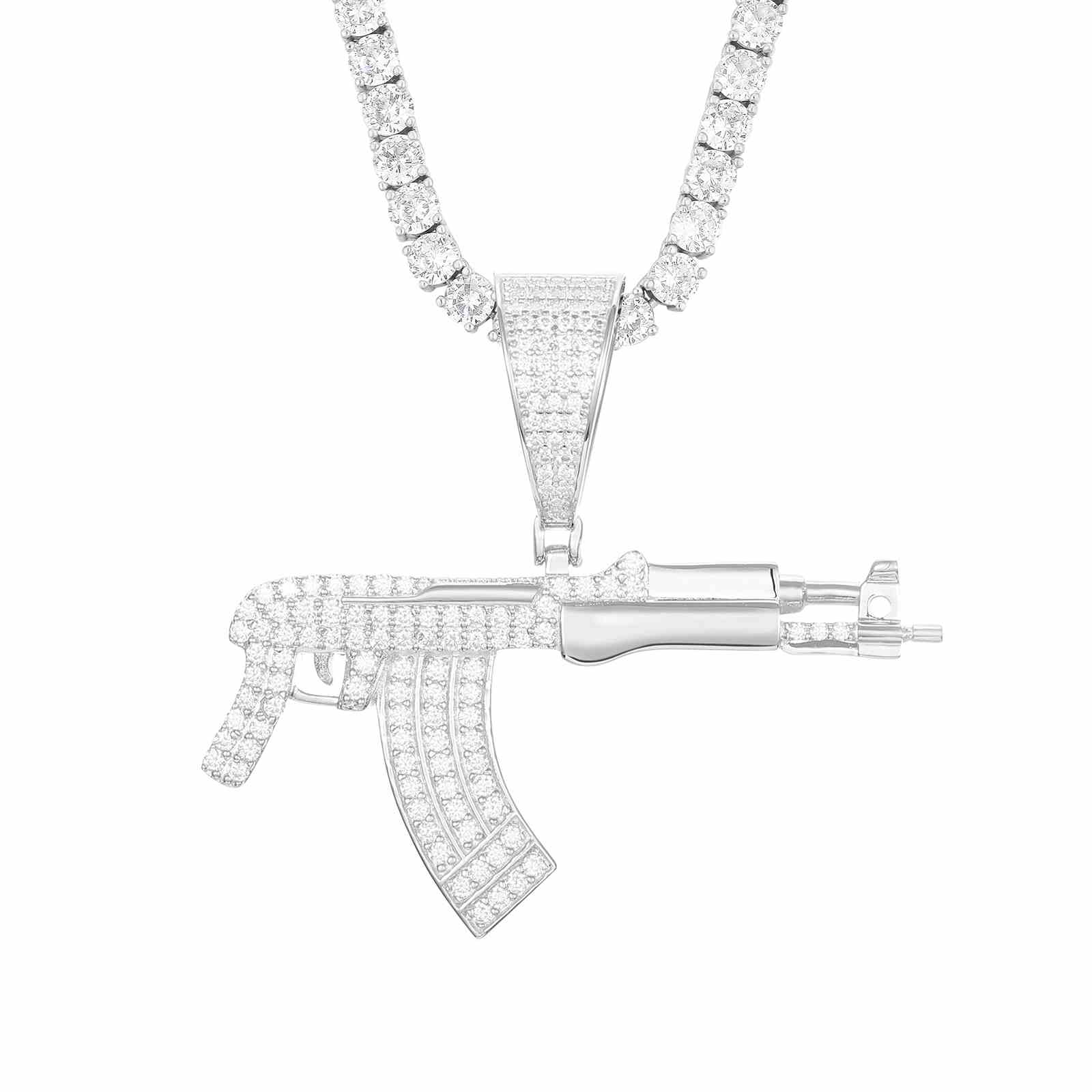 AK47 Gun Pendant