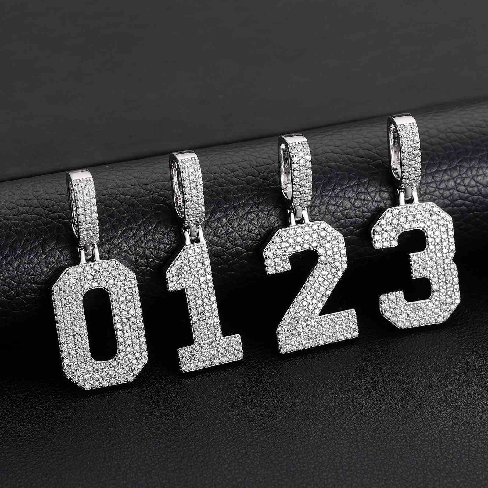 Arabic Numbers Pendant