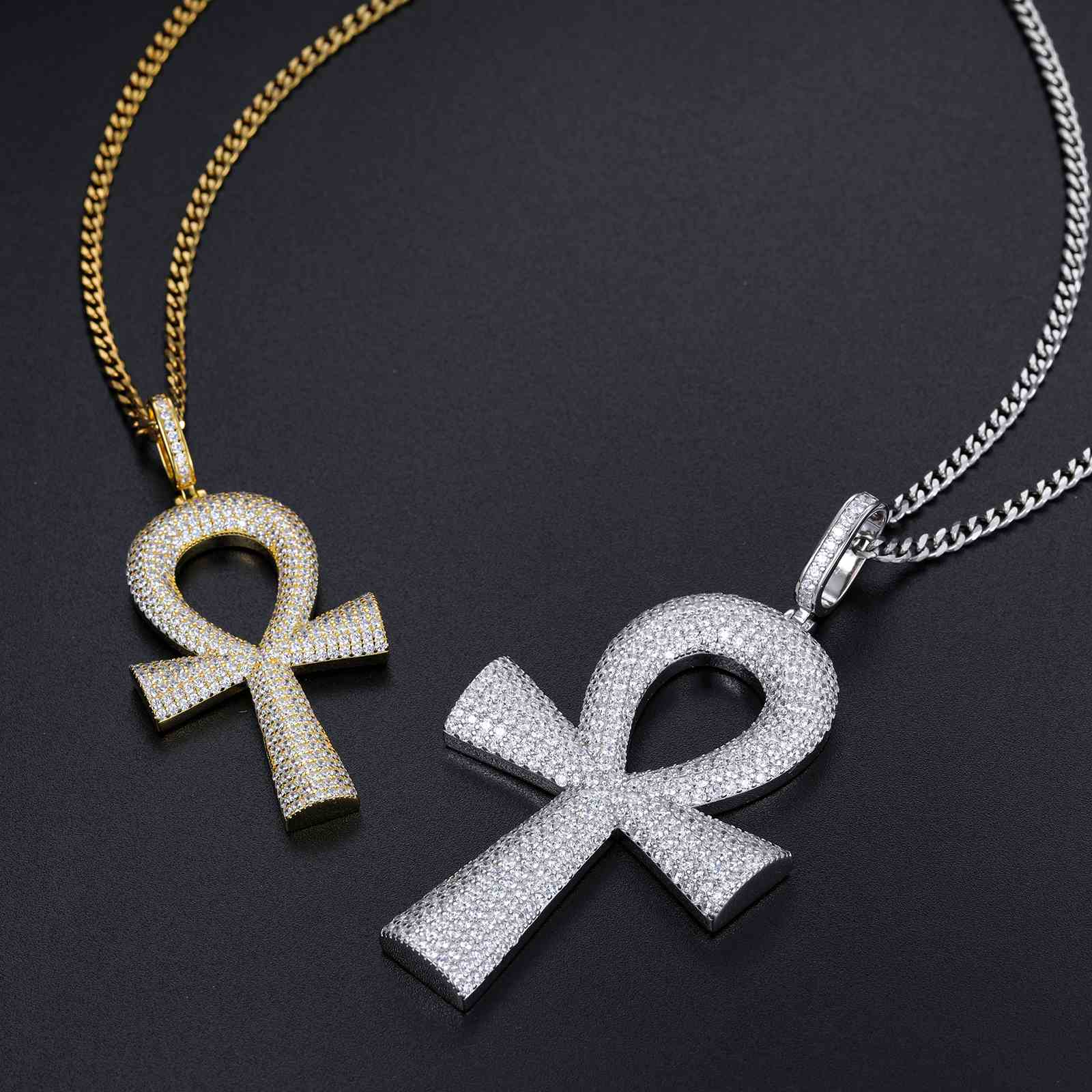 3 Sizes Ankh Cross Pendant