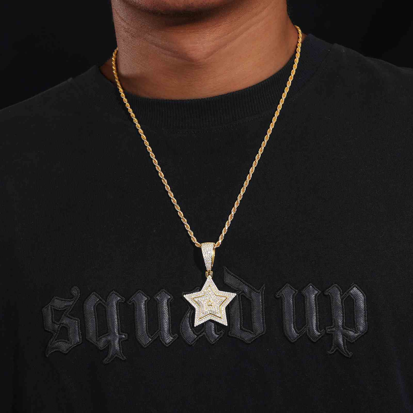 6-Layer Star Pendant