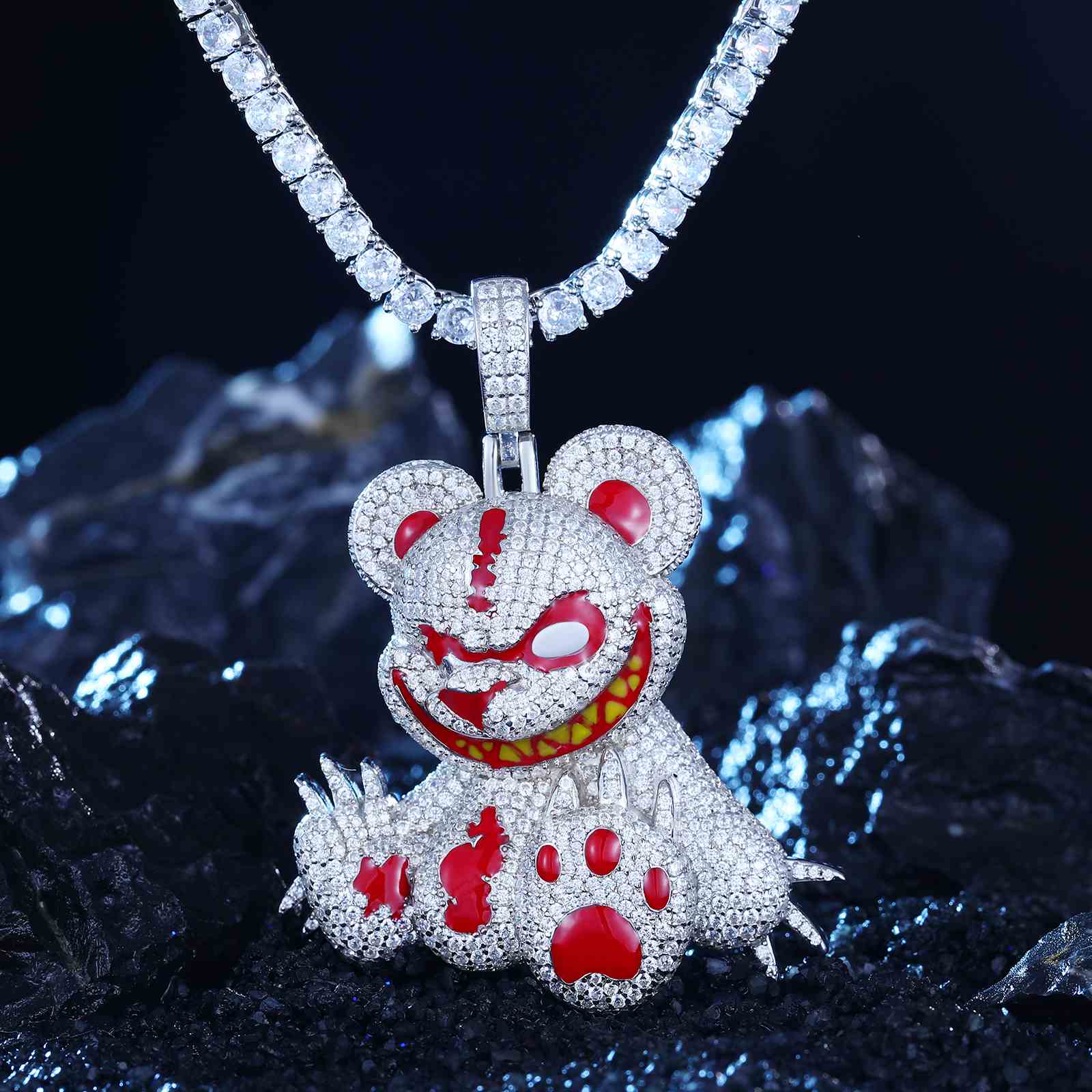Animal Evil Bear Pendant