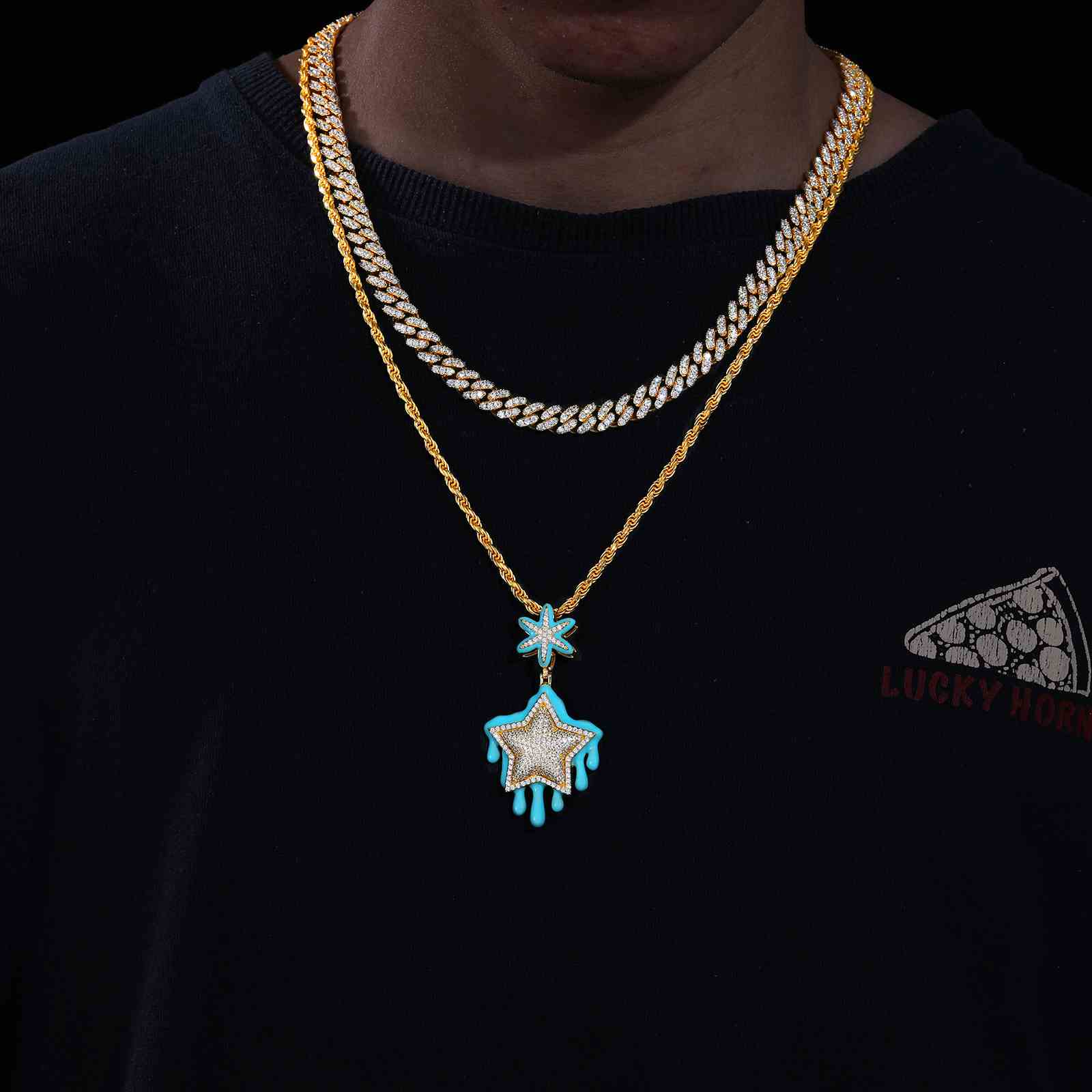 Glow In The Dark Star Pendant