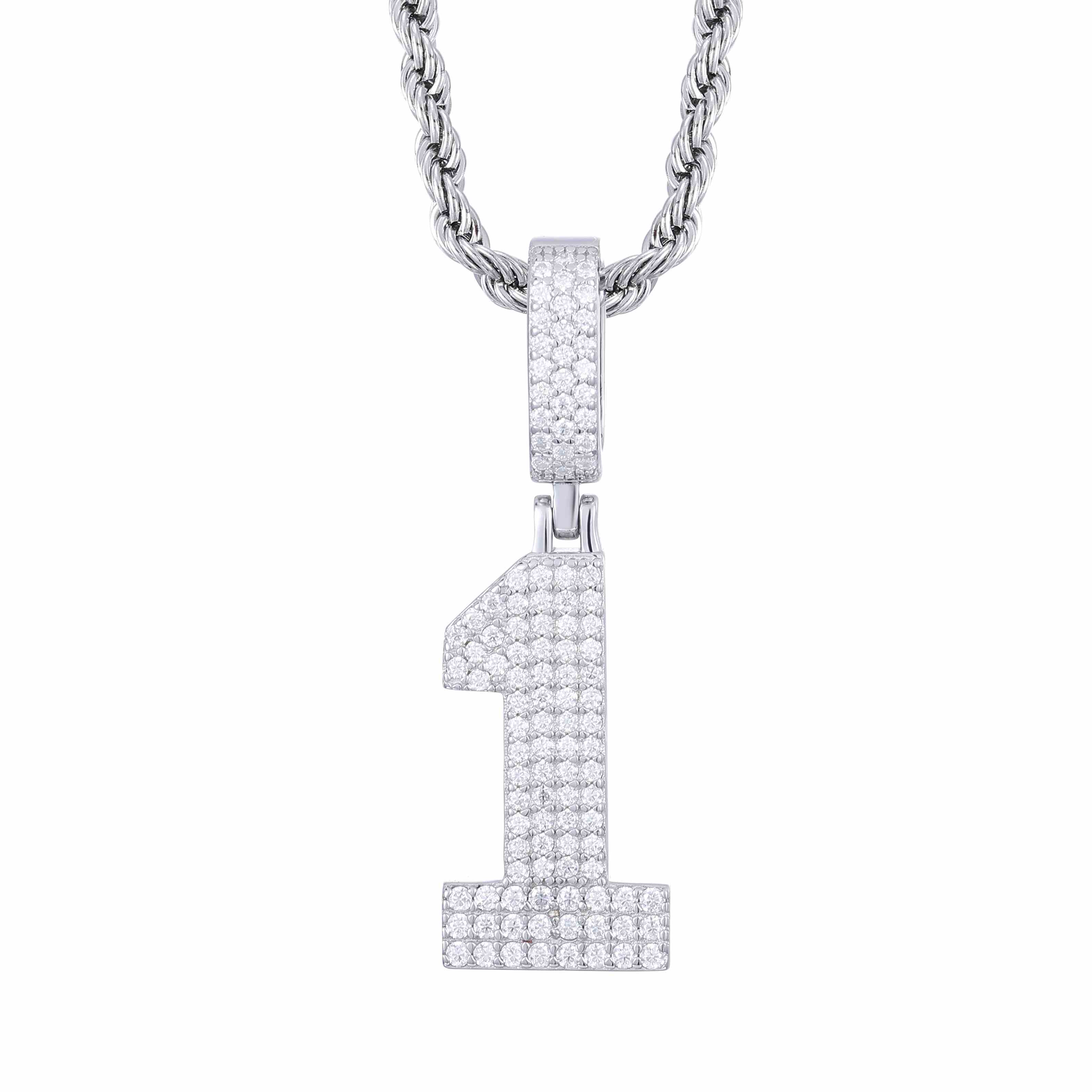 Arabic Numbers Pendant