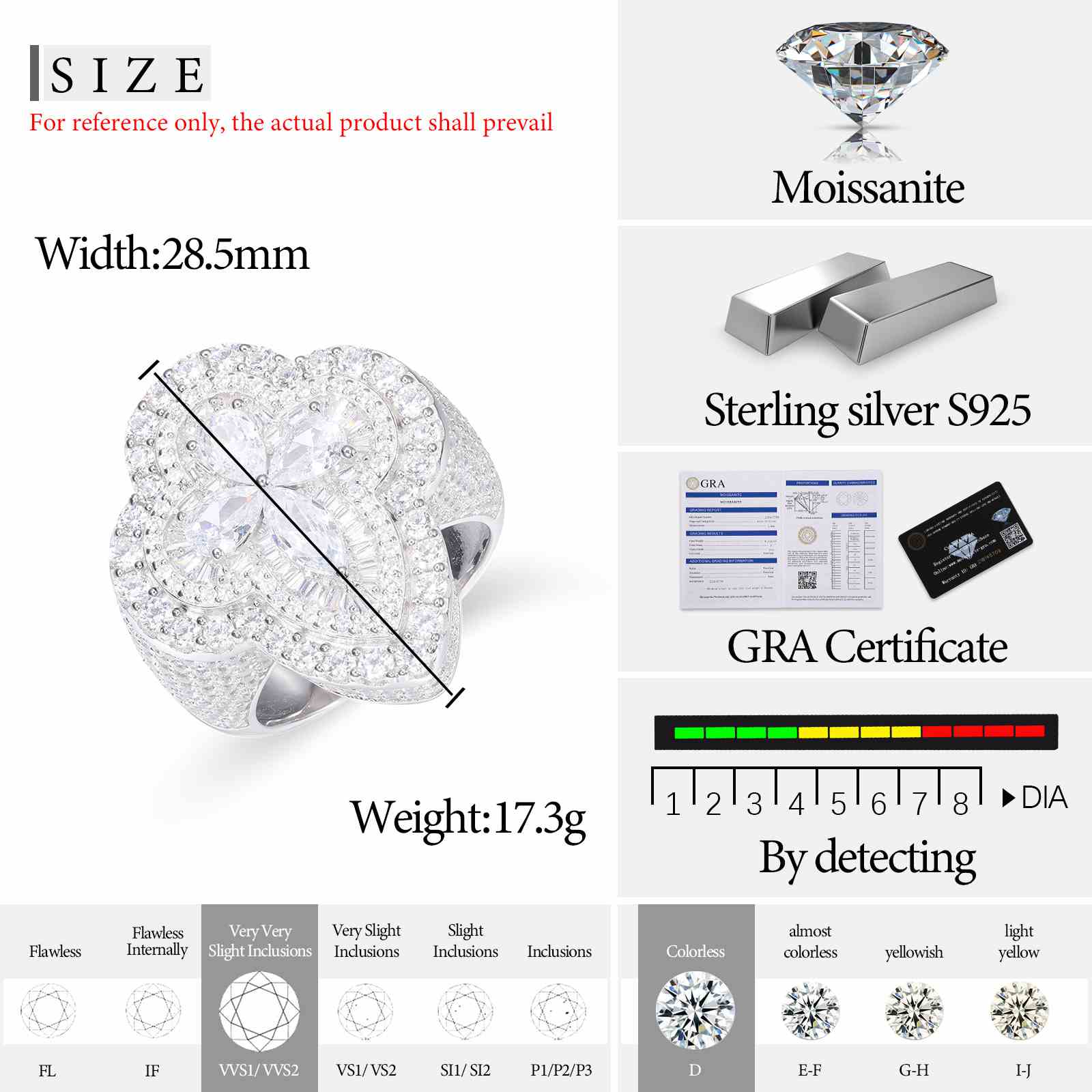Pear Cut Clover Engagement Ring