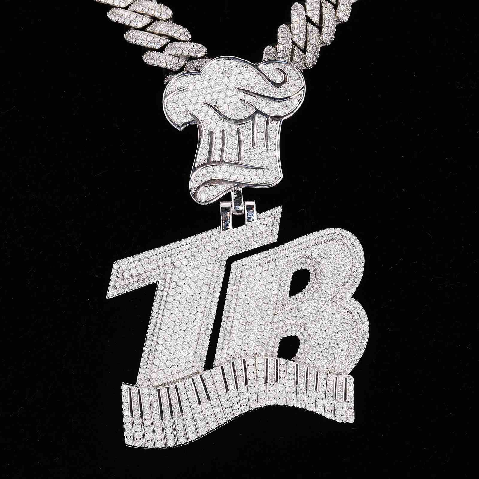 TB Letter Pendant