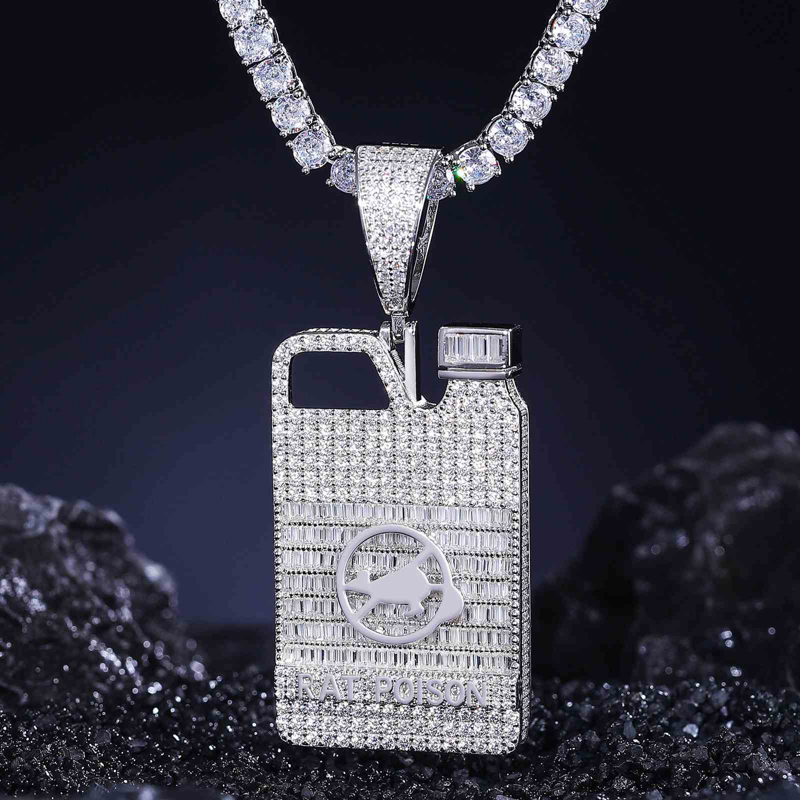 Baguette Rat Poison Pendant