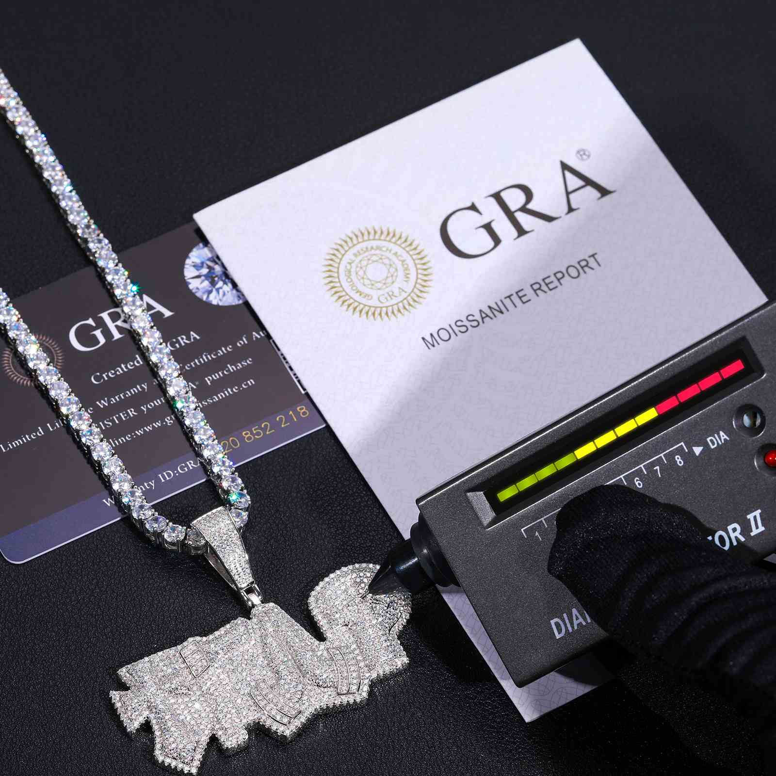 Cross Gun Prayer Hand Charm Pendant