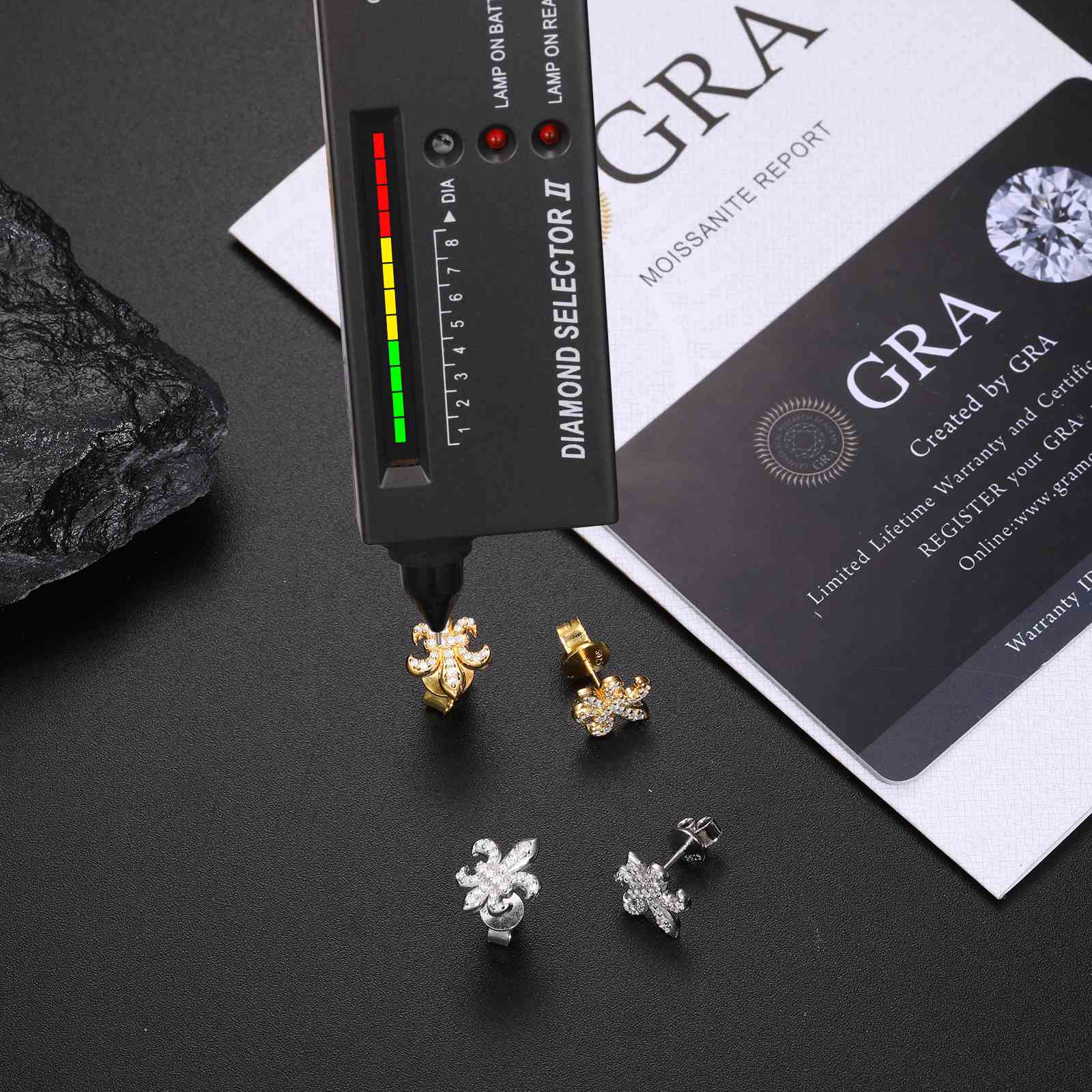 Iris Stud Earrings