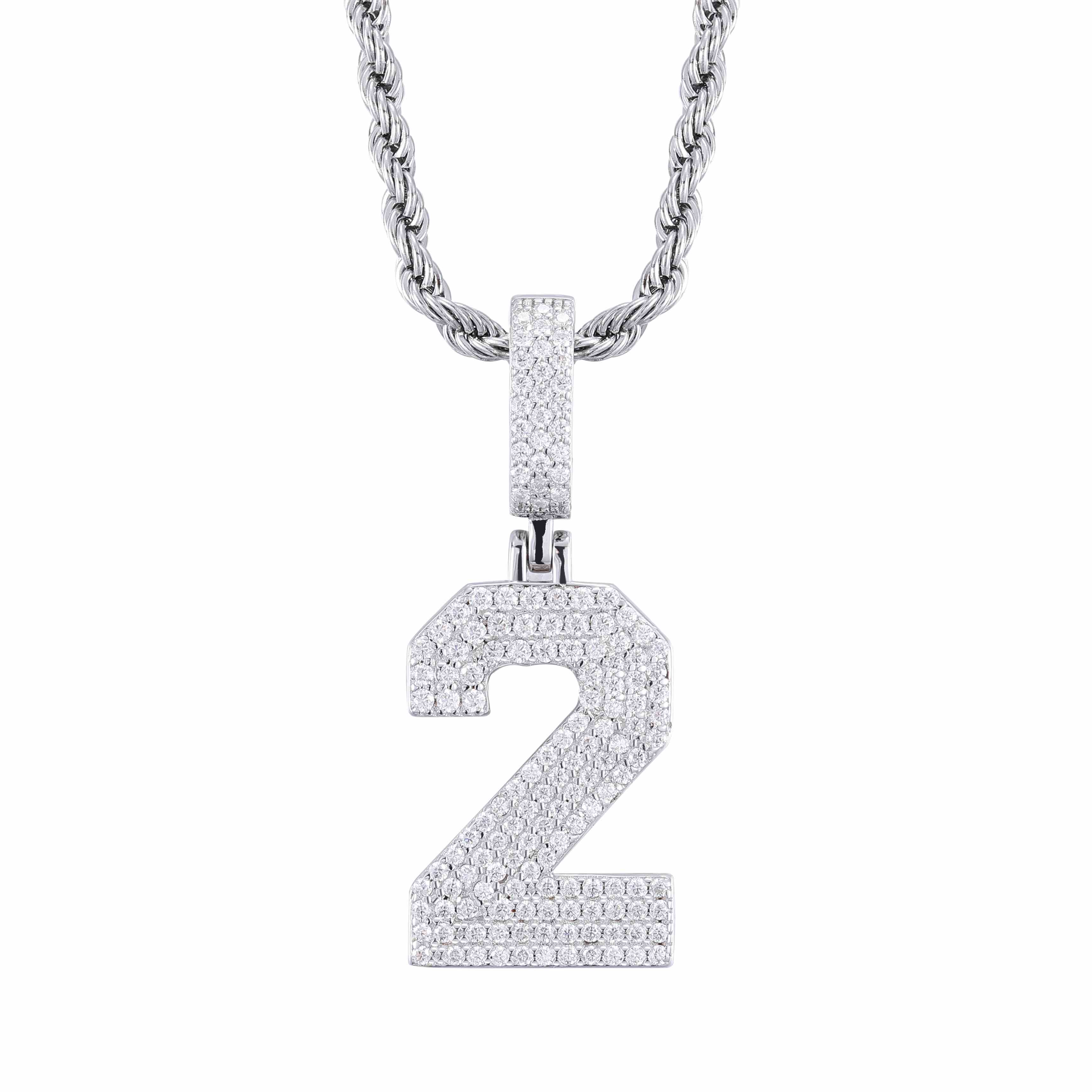 Arabic Numbers Pendant