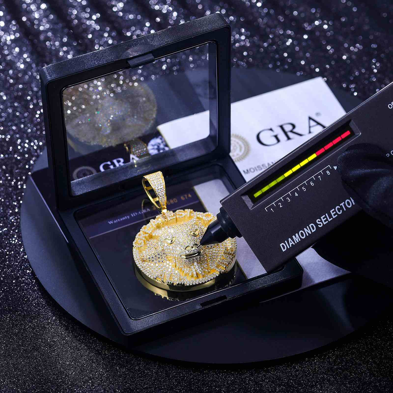 Round Tag Goat Pendant
