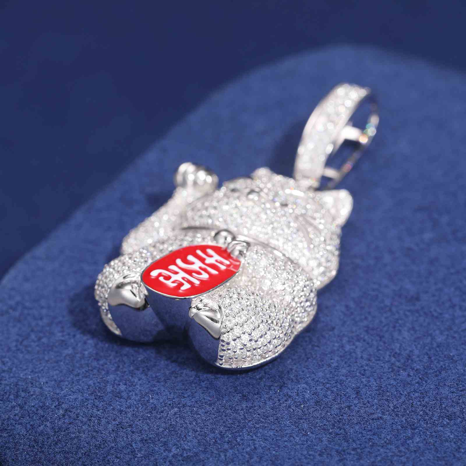 Mascot Fortune Cat Pendant