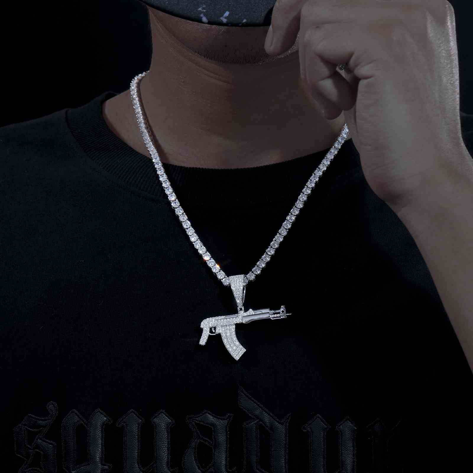 AK47 Gun Pendant