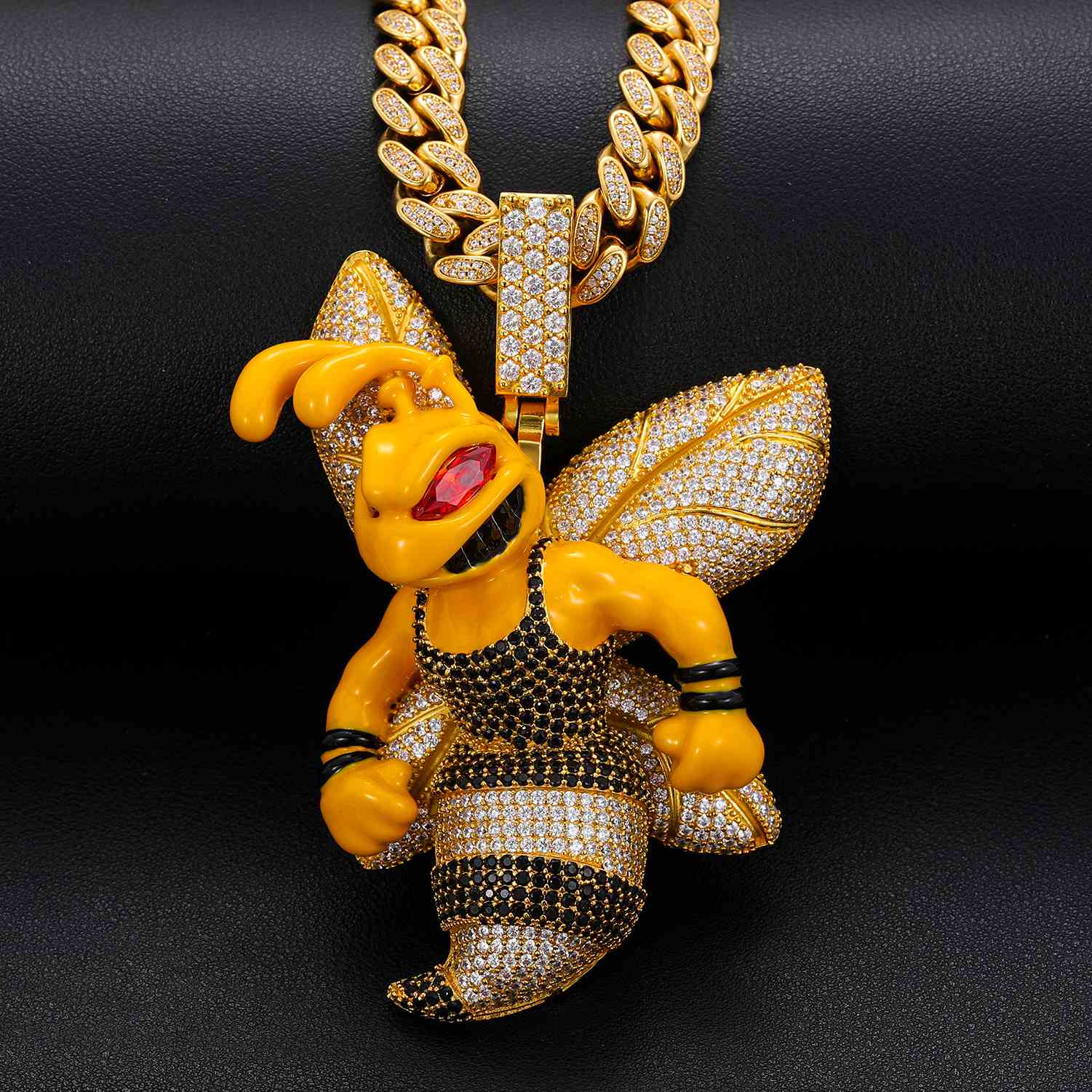 Yellow Queen Bee Pendant