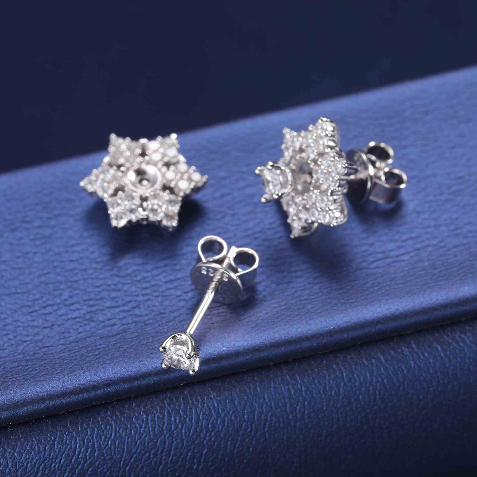 Dual Use Six-pointed Star Earring