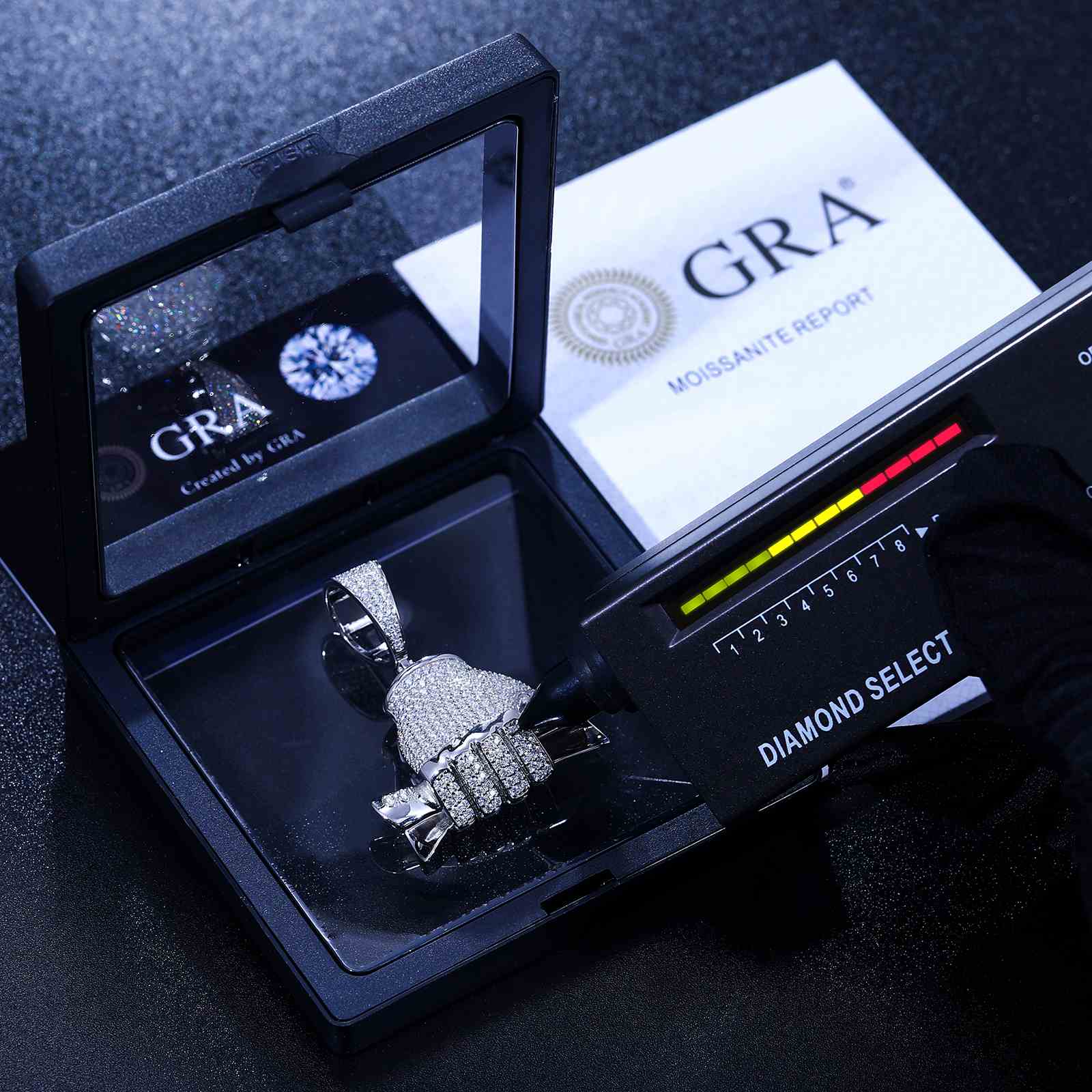 Hand Grabbing Dollar Bill Pendant