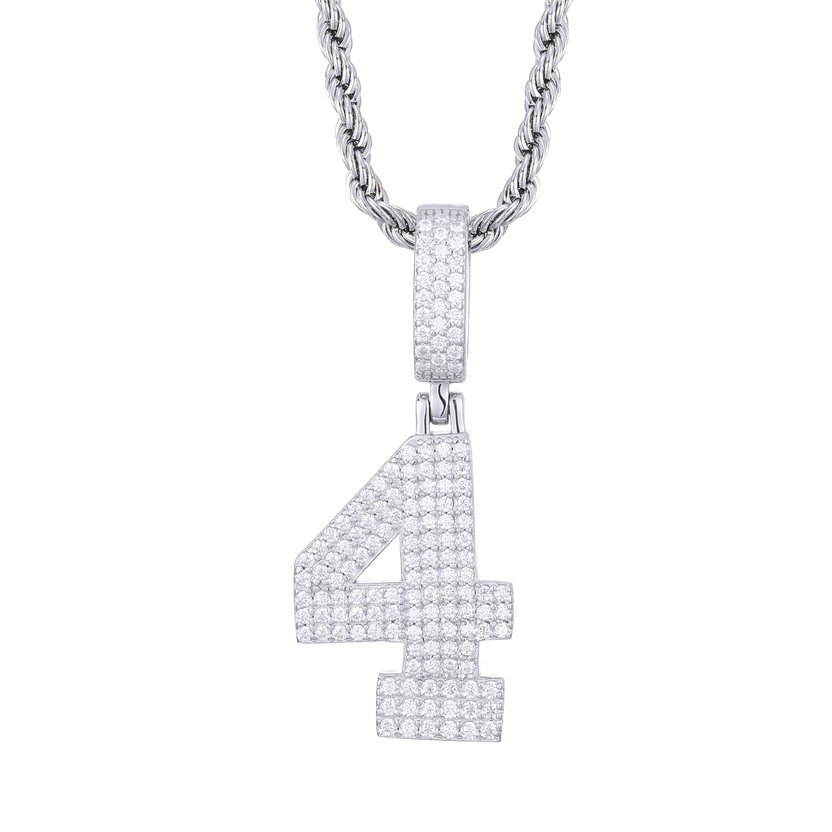 Arabic Numbers Pendant