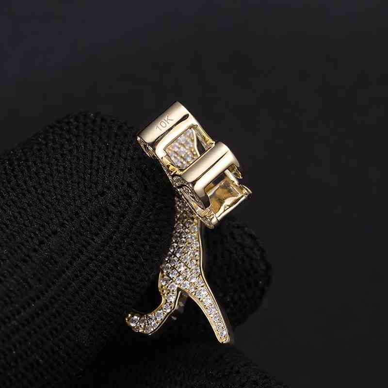 Iced Out Tyrannosaurus Pendant
