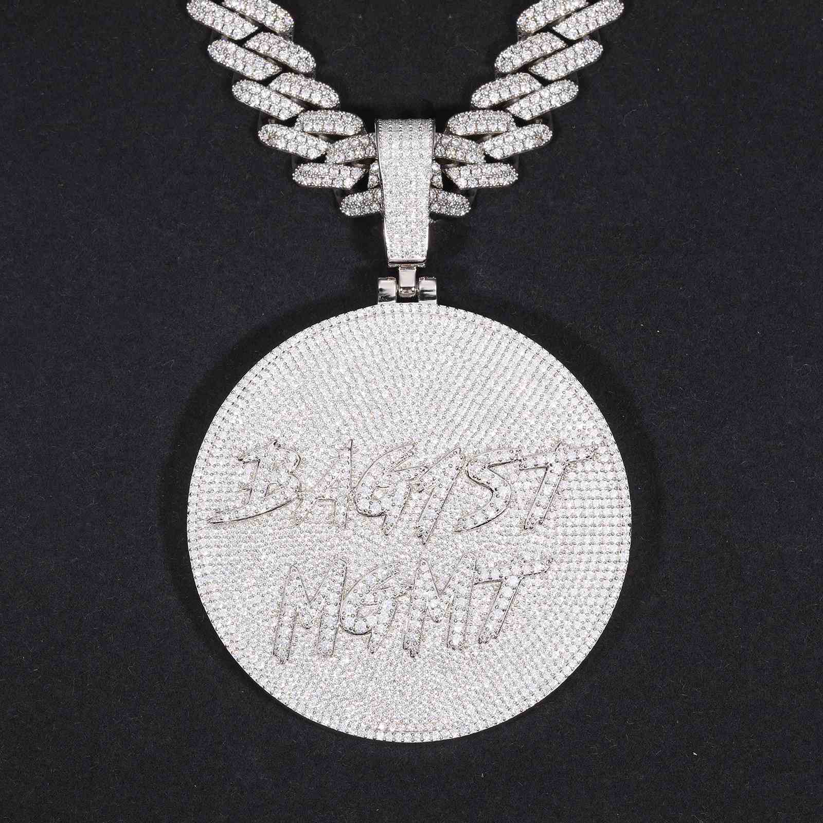 Circle Letter Pendant