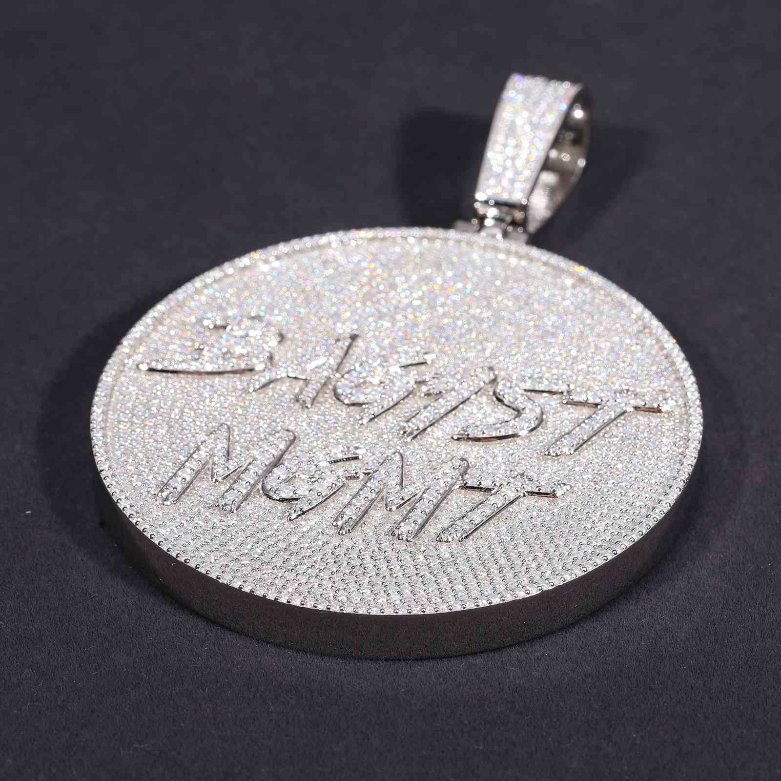 Circle Letter Pendant
