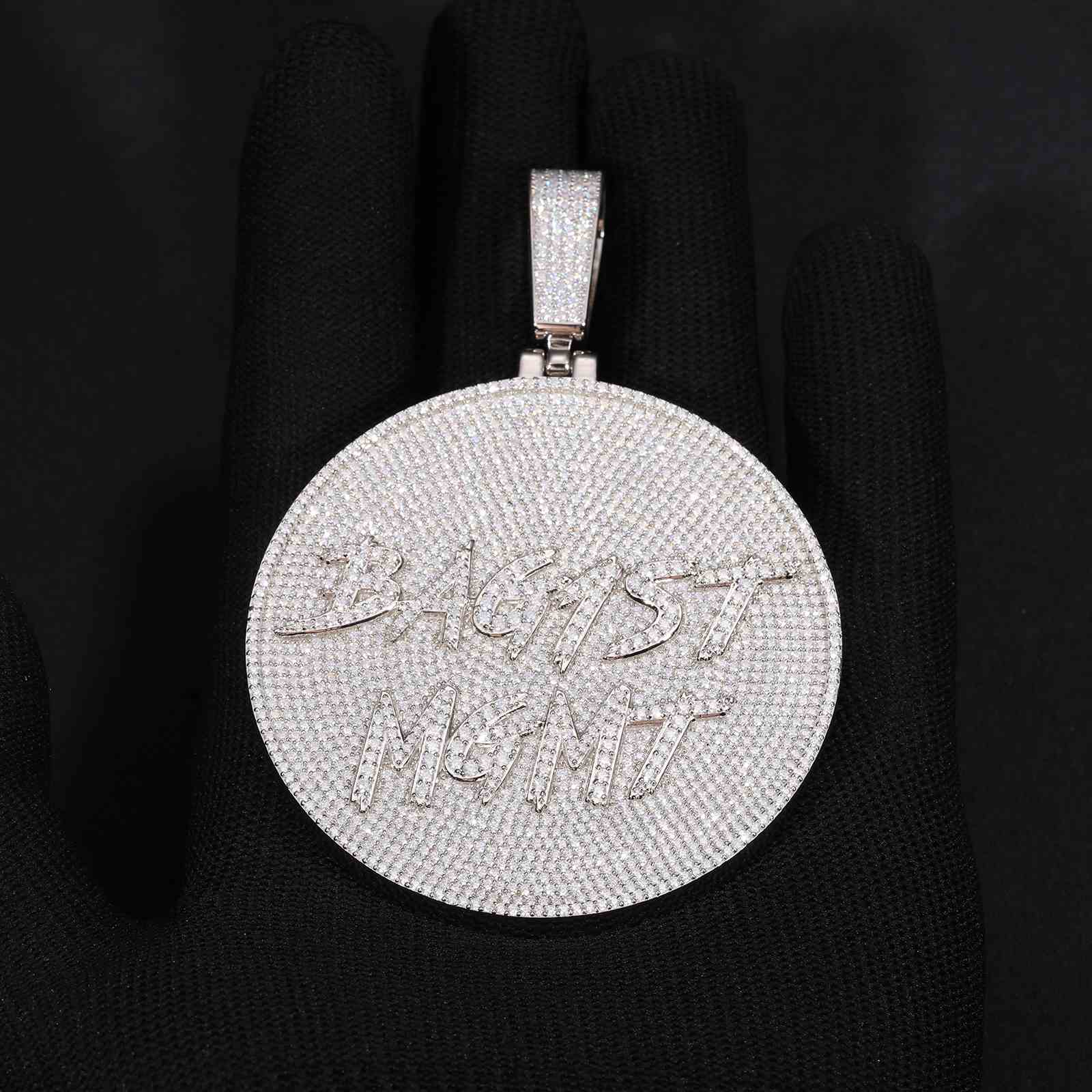 Circle Letter Pendant