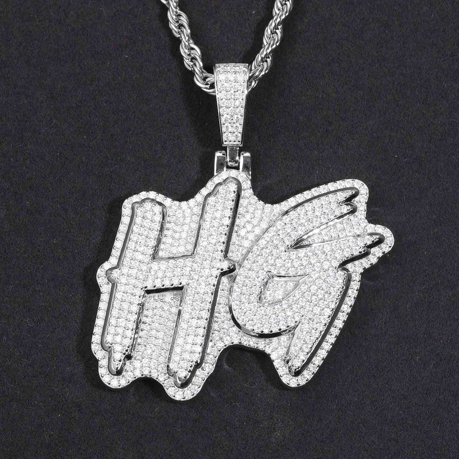 Customized Cursive Letter Pendant