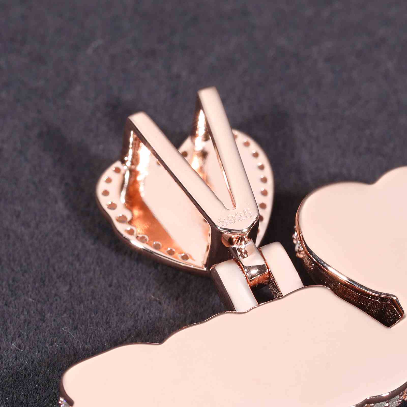 Rose Gold Letter Pendant
