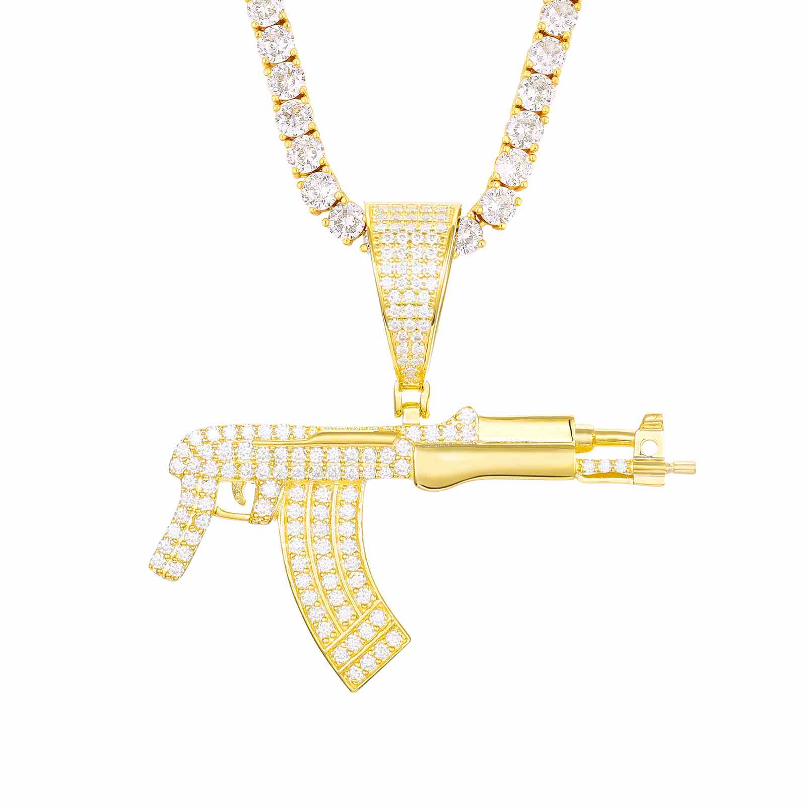 AK47 Gun Pendant