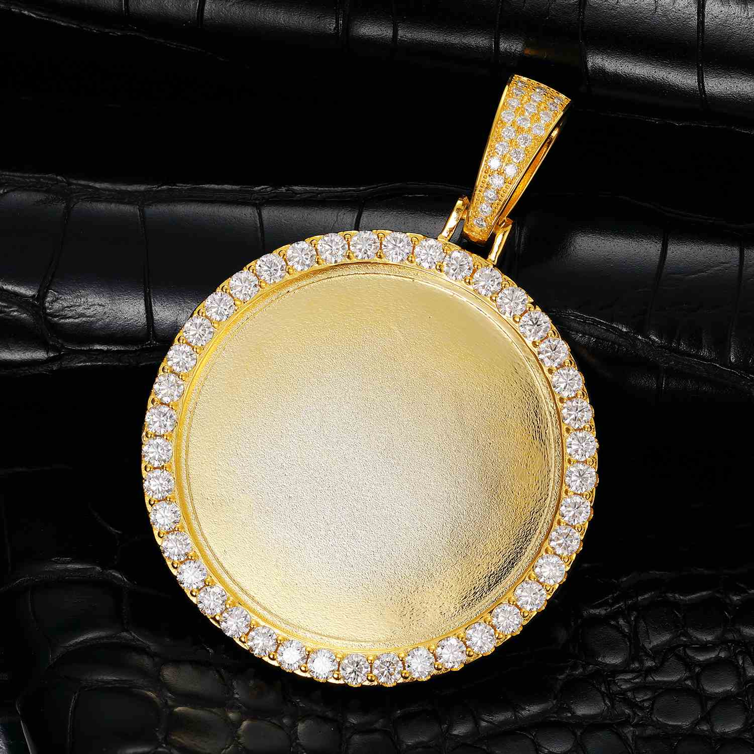 Round Photo Frame Picture Pendant