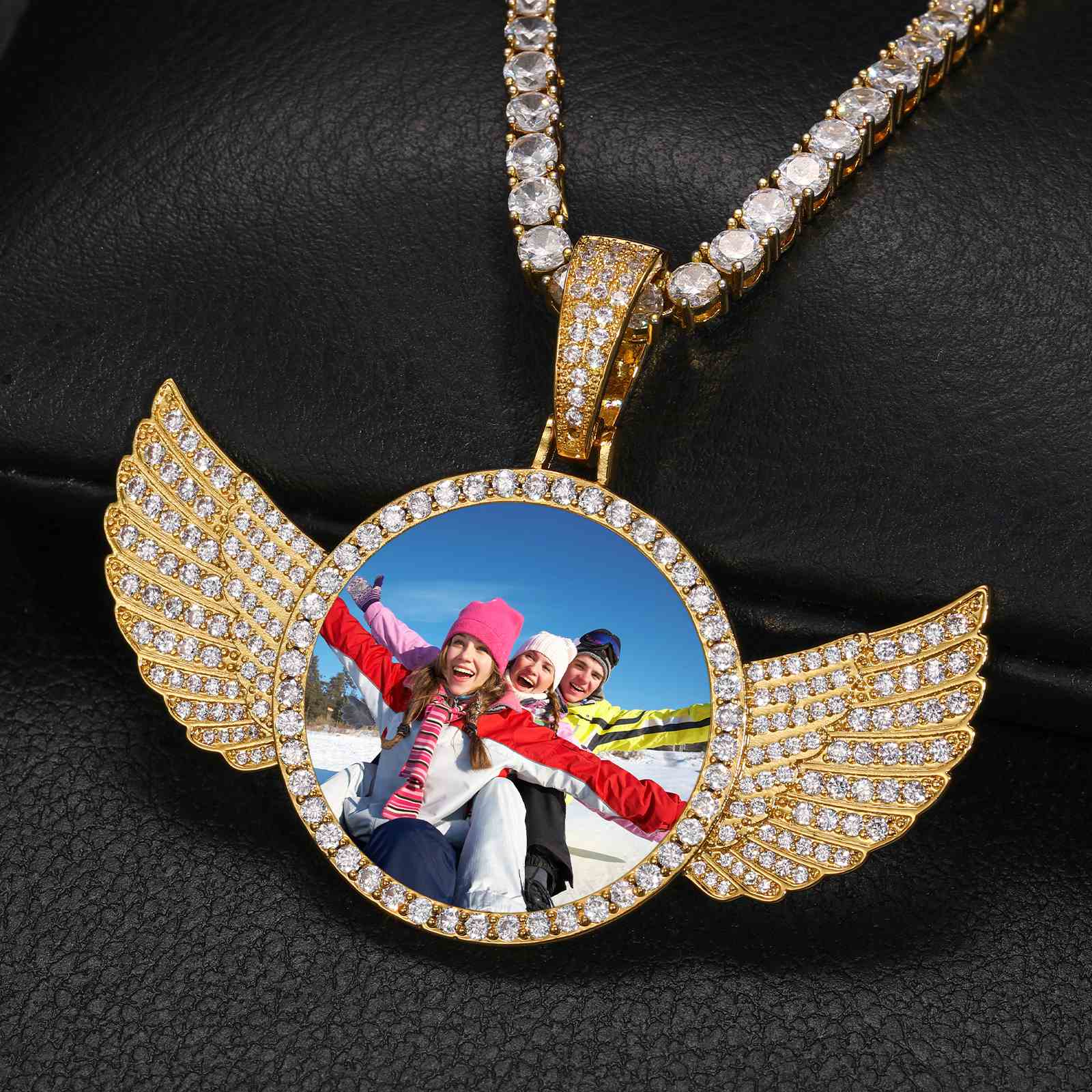 Angle Wing Picture Pendant