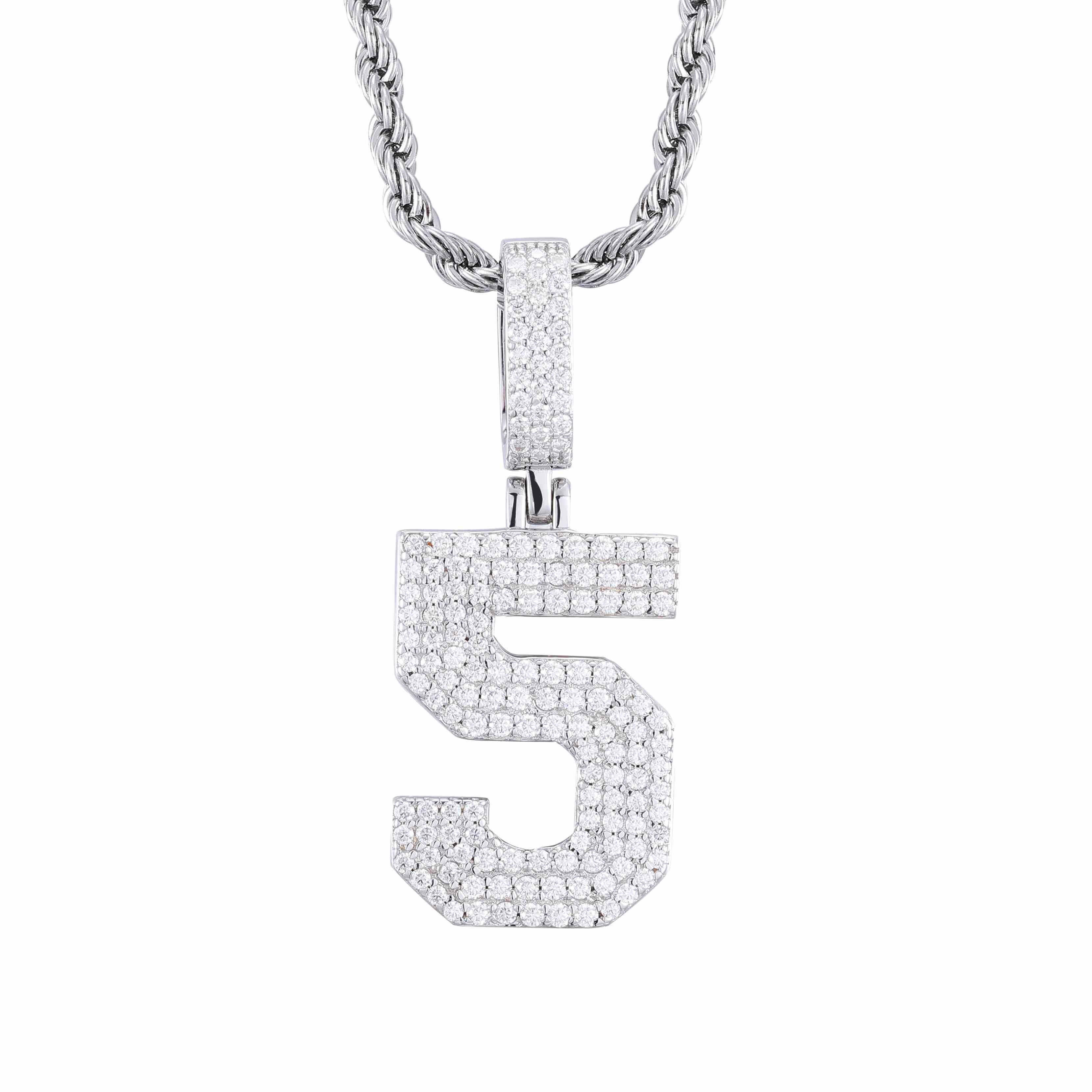 Arabic Numbers Pendant