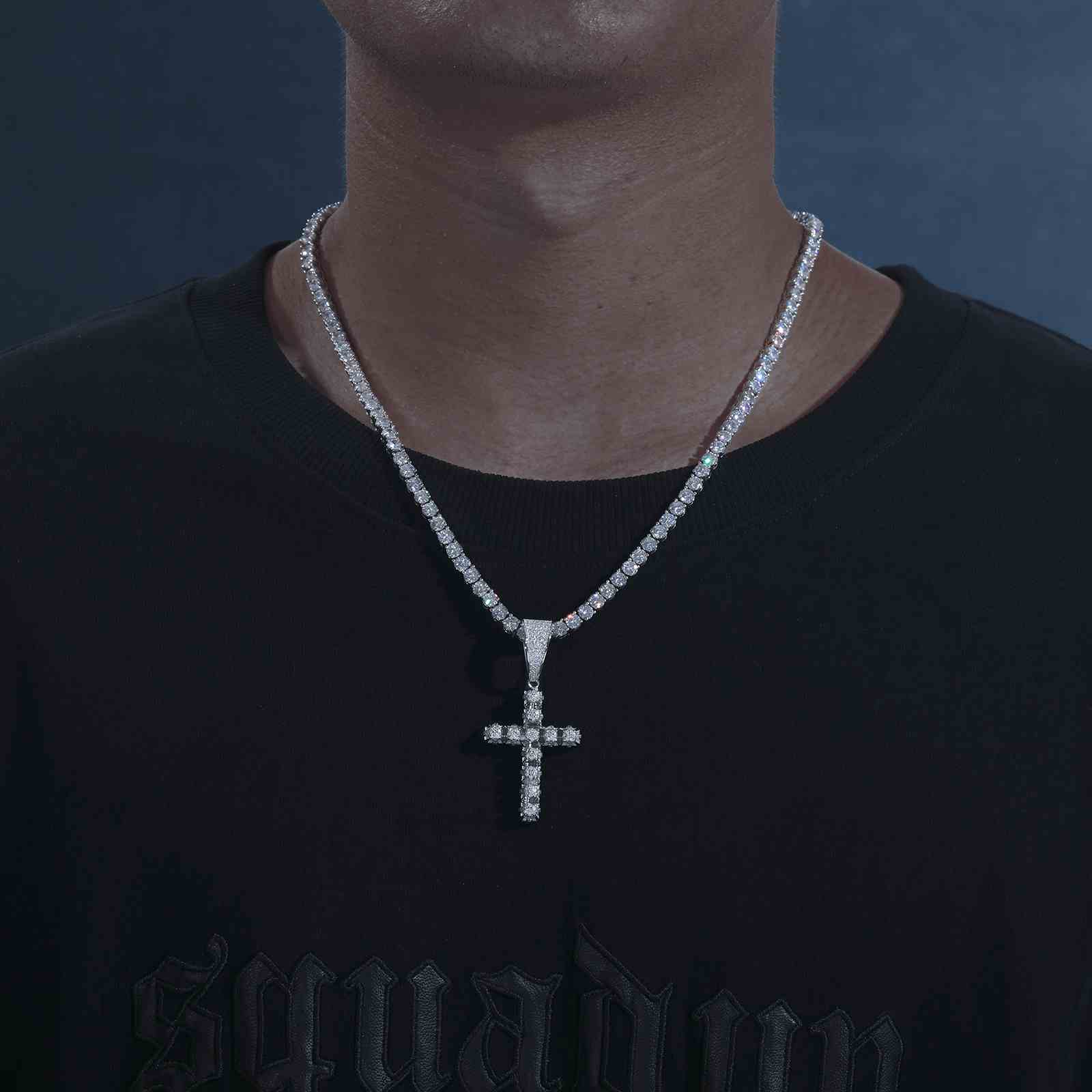 Flower Cross Pendant