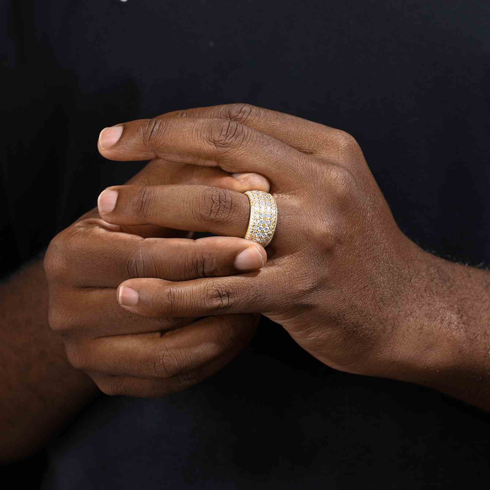 6 Layers Baguette Band Ring