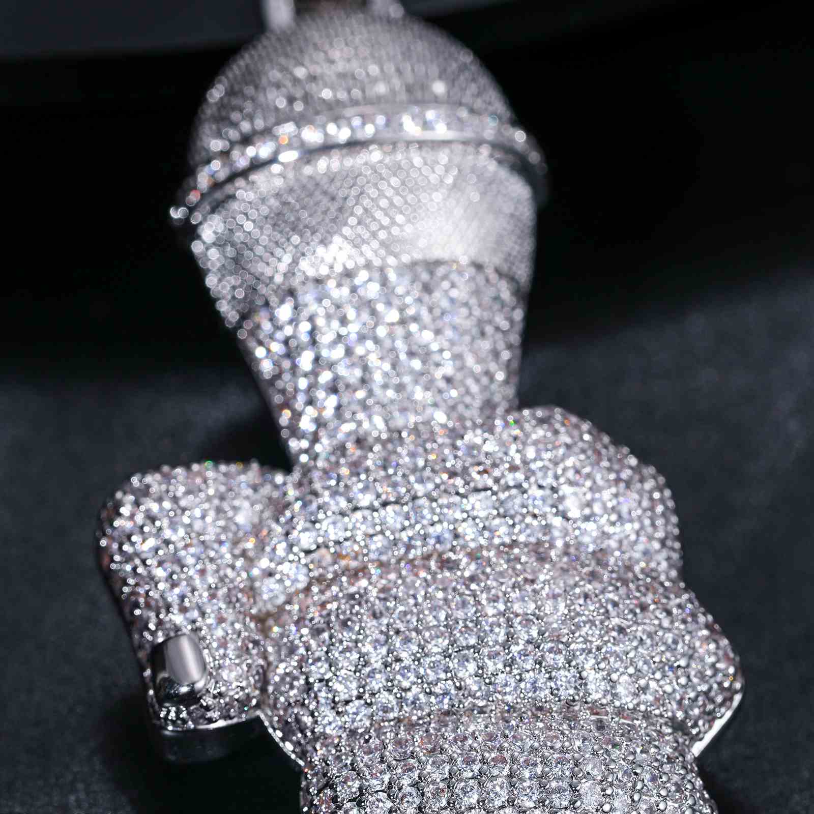 Singer Microphone Pendant