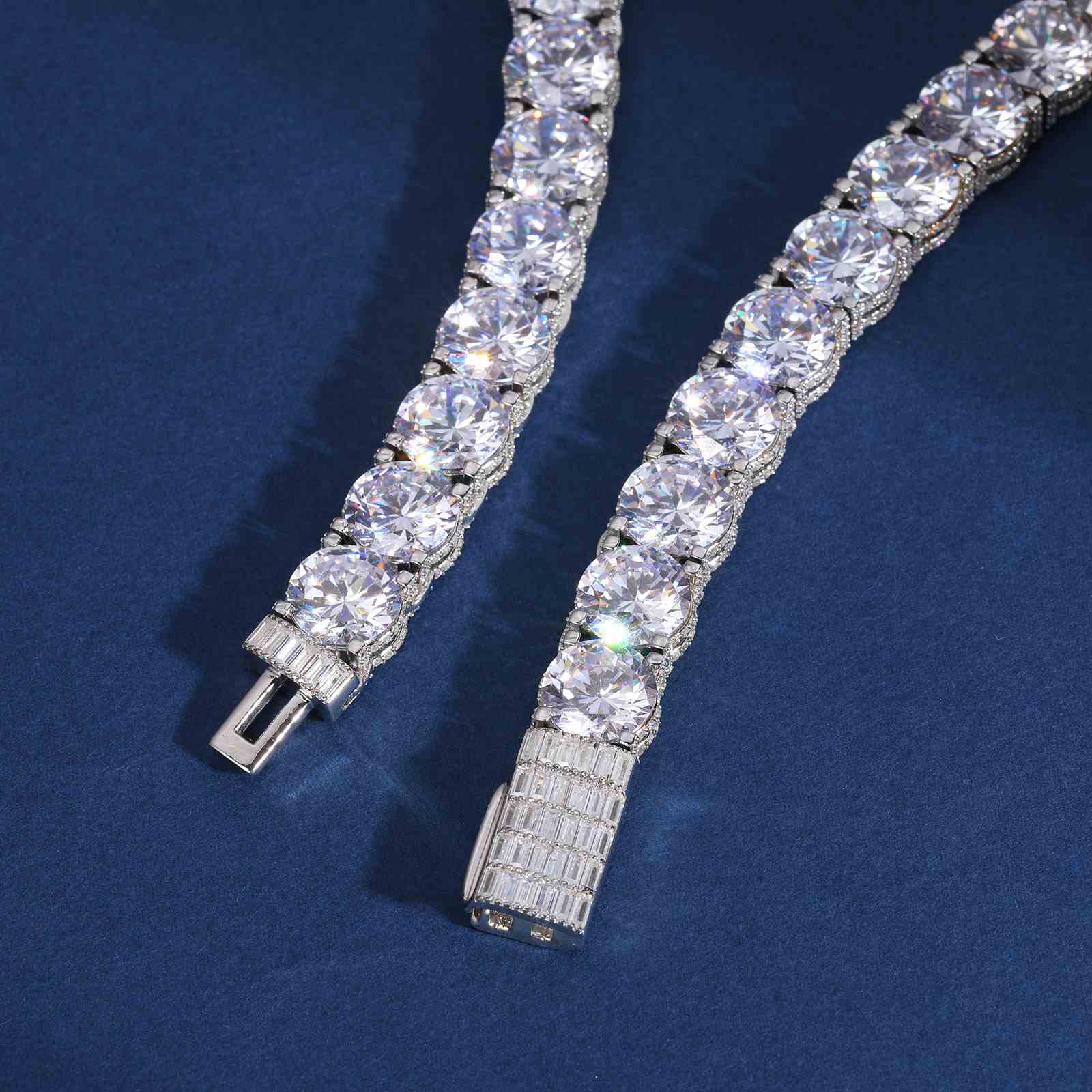 10mm Cluster Tennis Chain