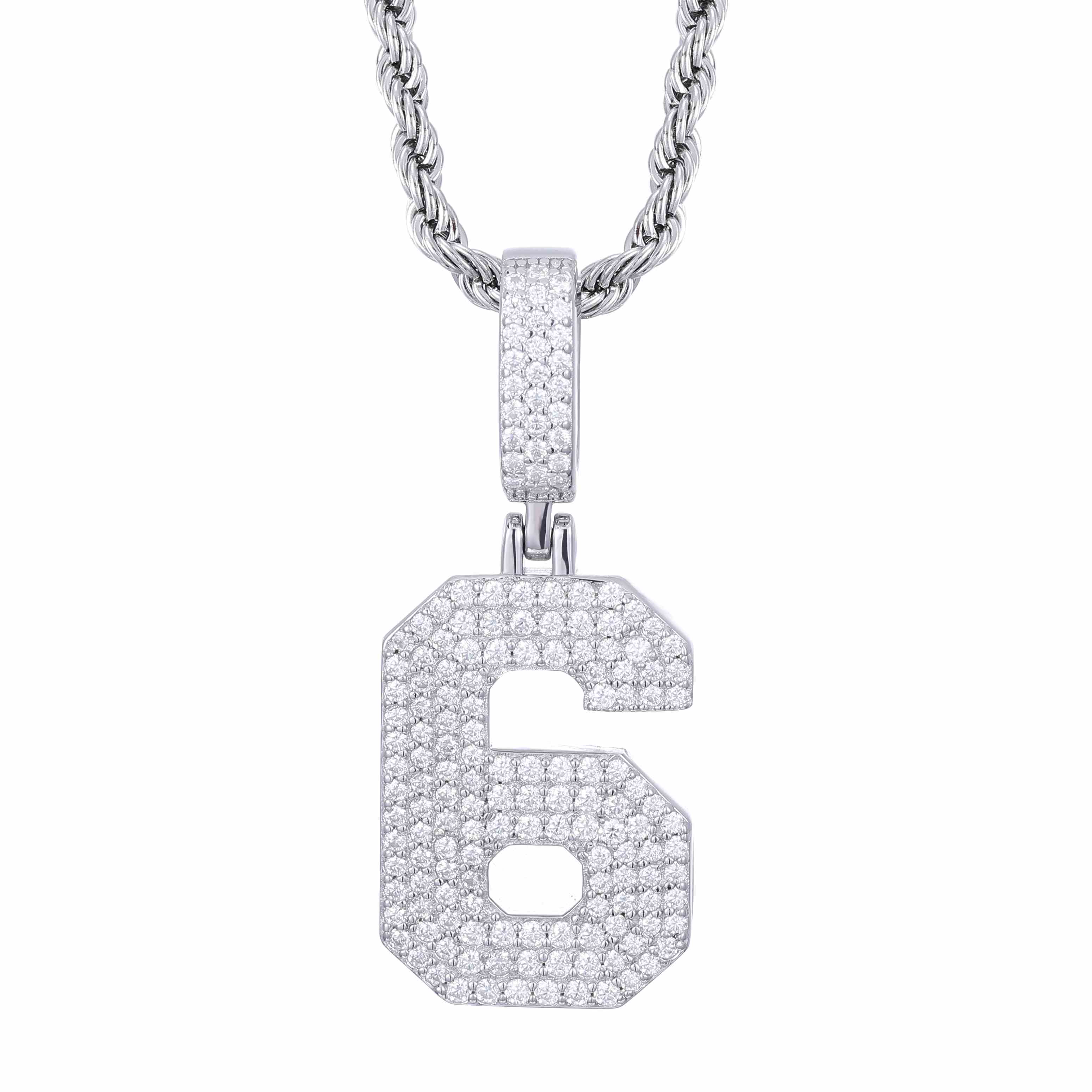 Arabic Numbers Pendant