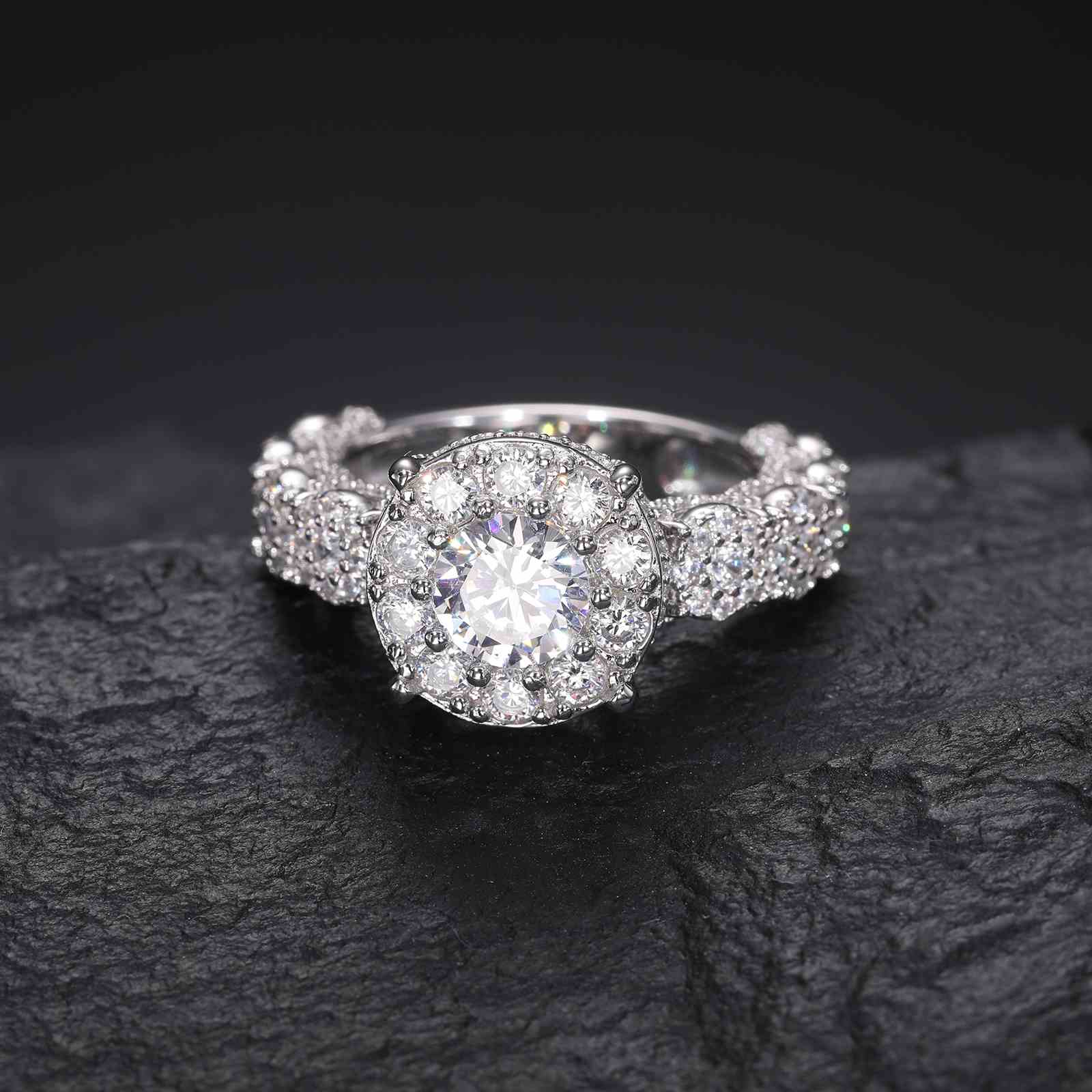 Halo Engagement Ring