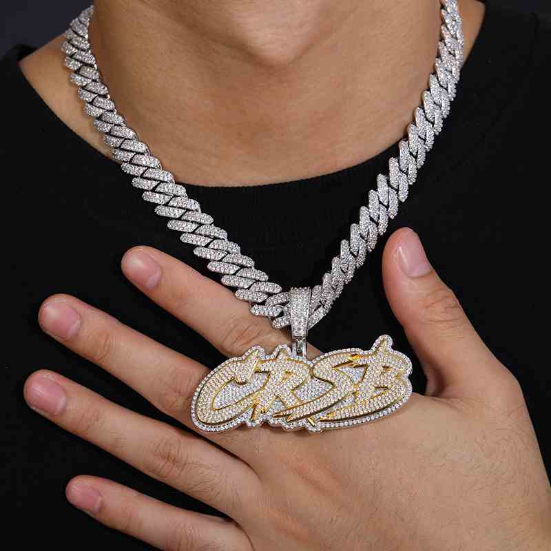 Customized Cursive Letter Pendant