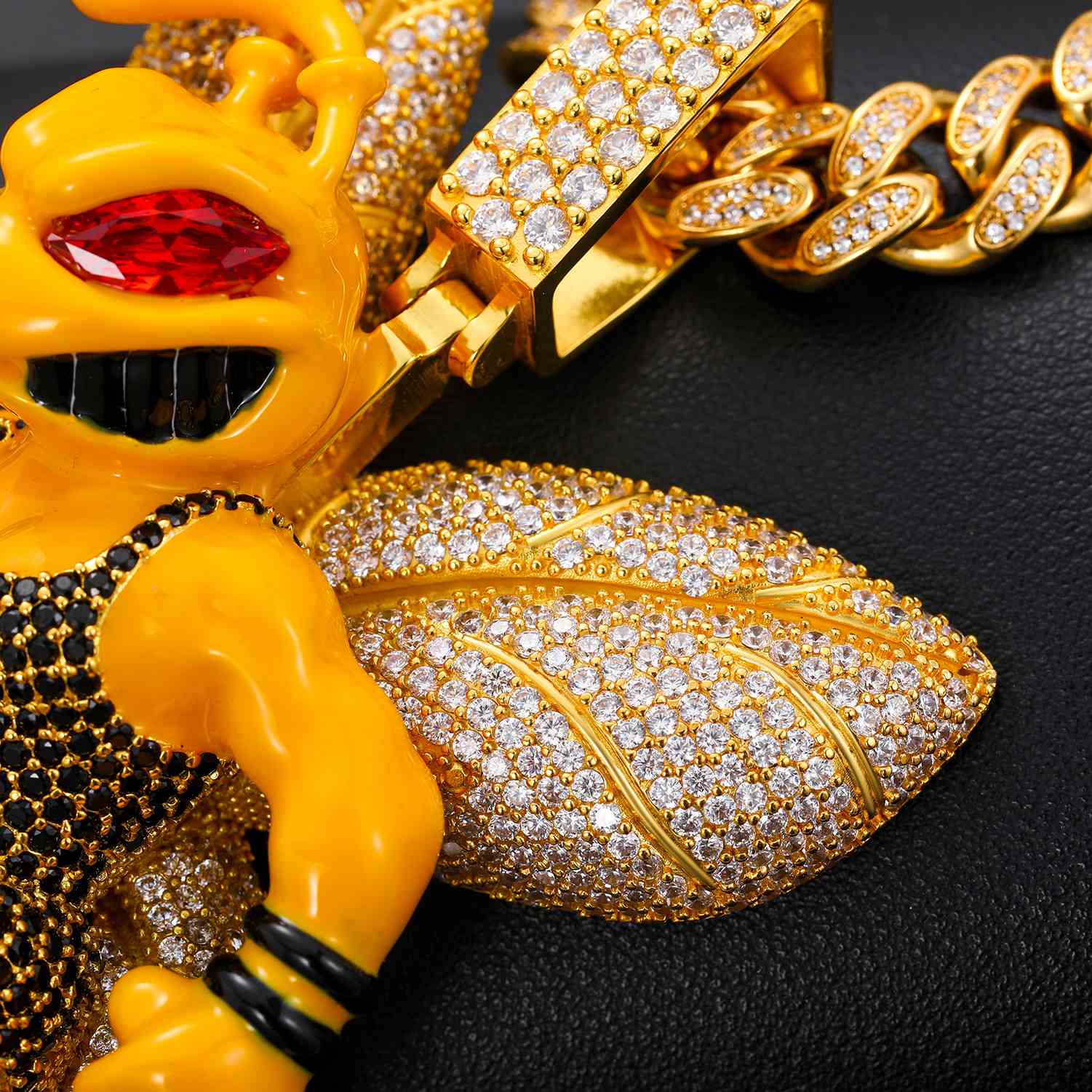 Yellow Queen Bee Pendant