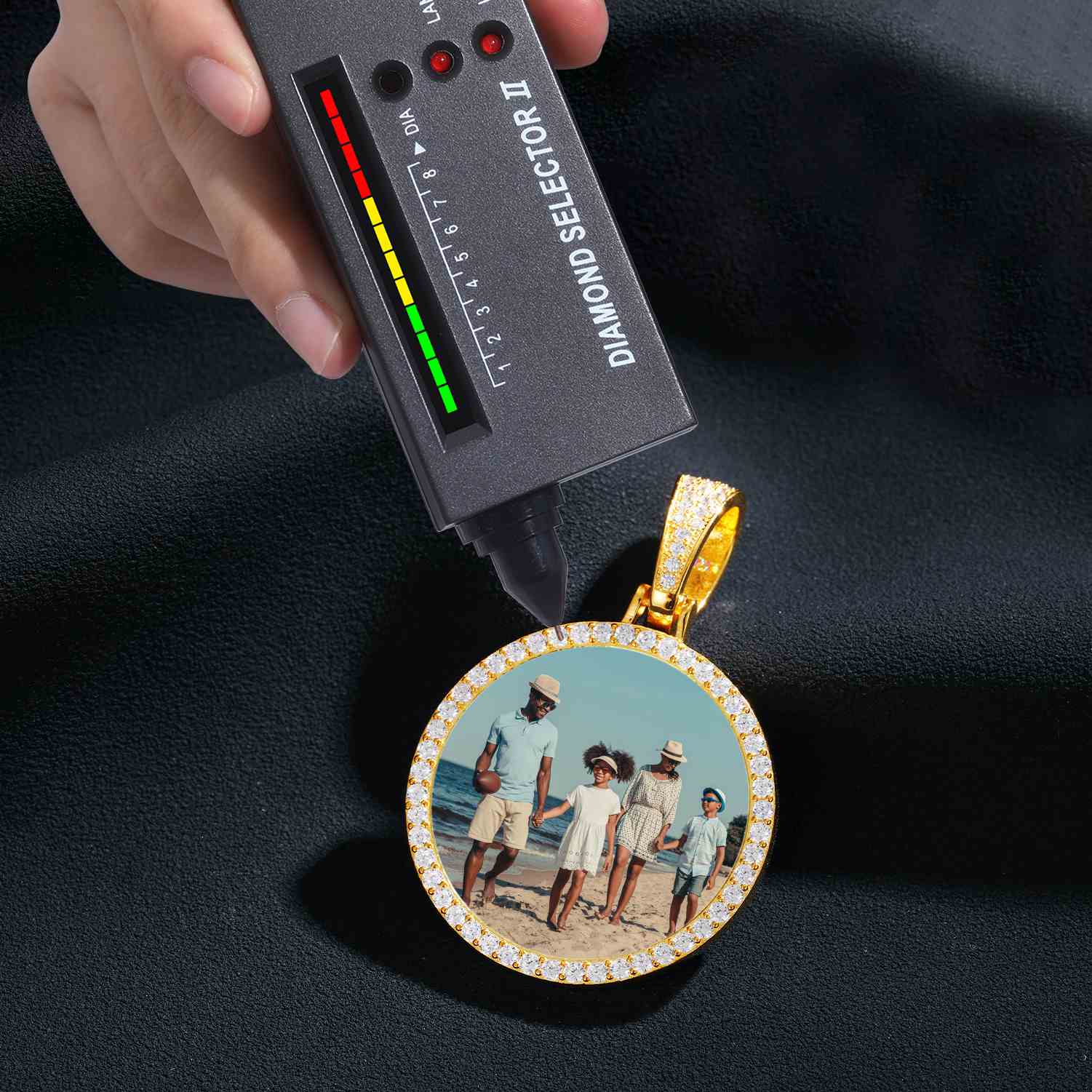 35mm Round Photo Frame Pendant