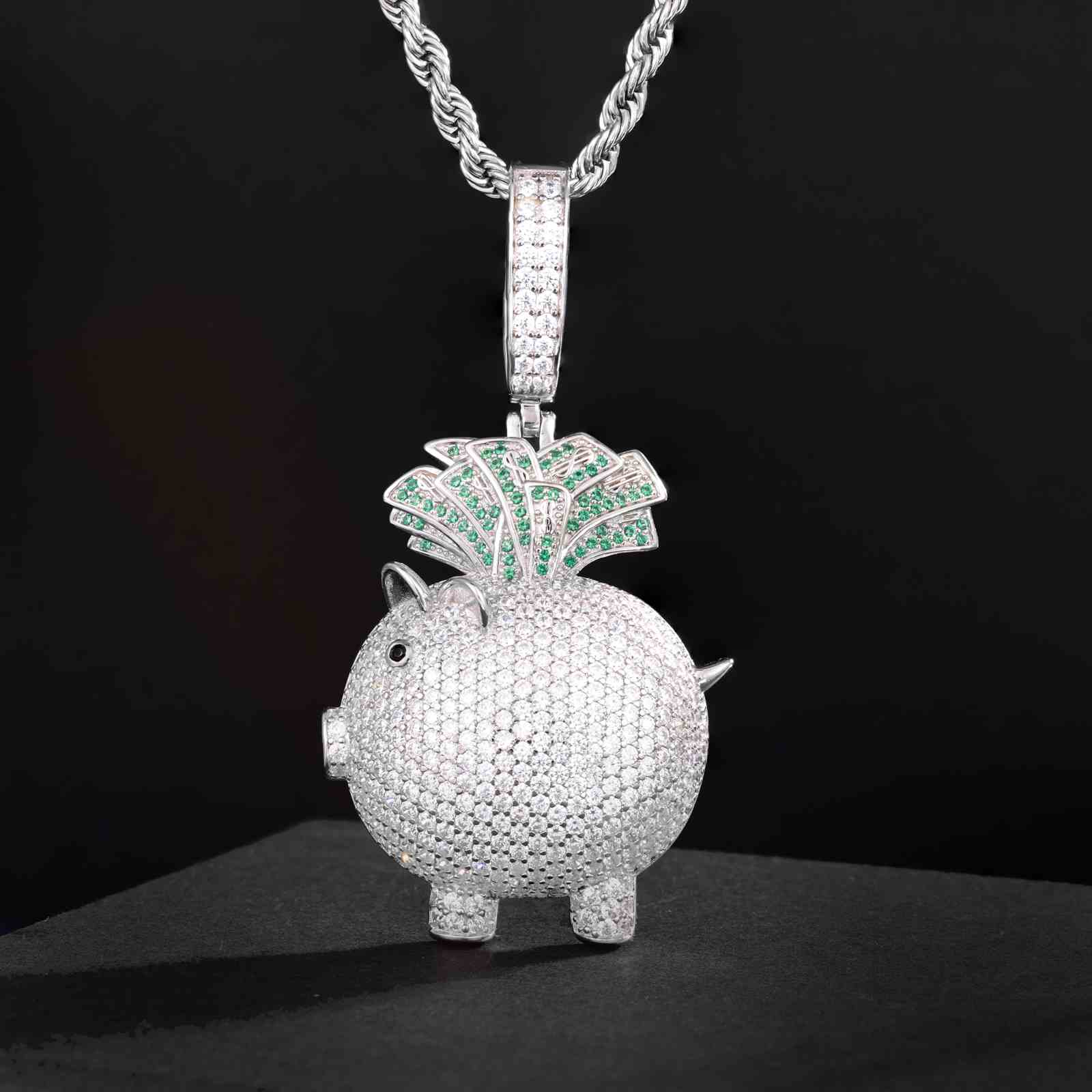 Piggy Money Bag Pendant