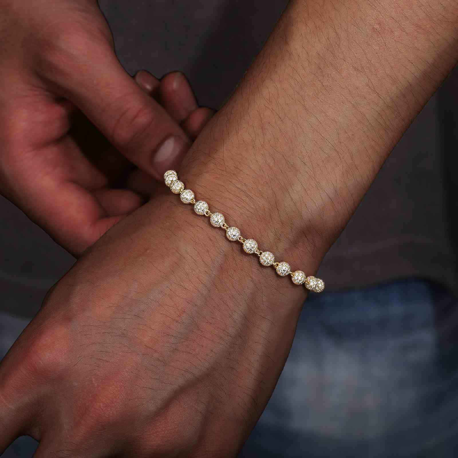 5mm Bead Link Bracelet
