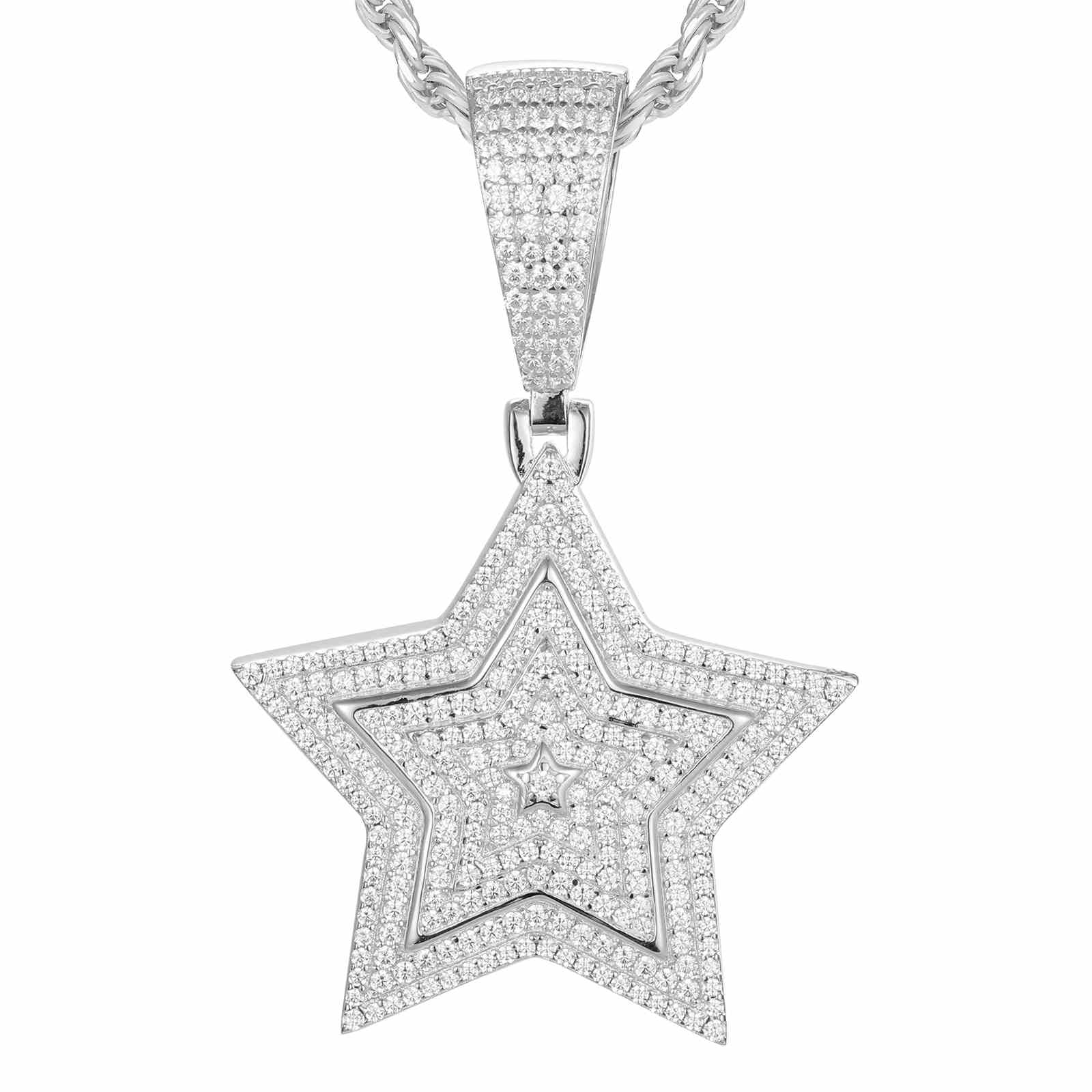 6-Layer Star Pendant
