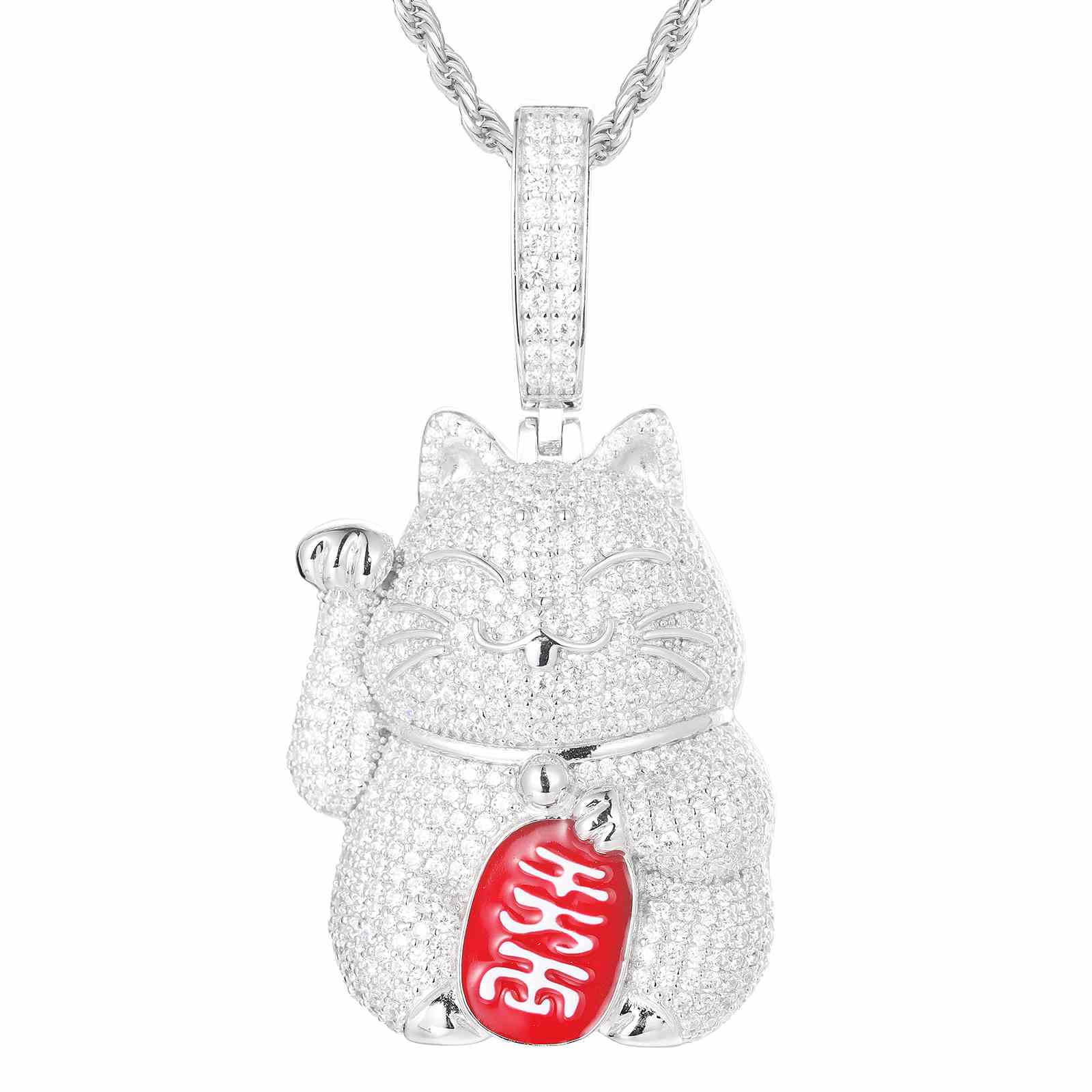 Mascot Fortune Cat Pendant