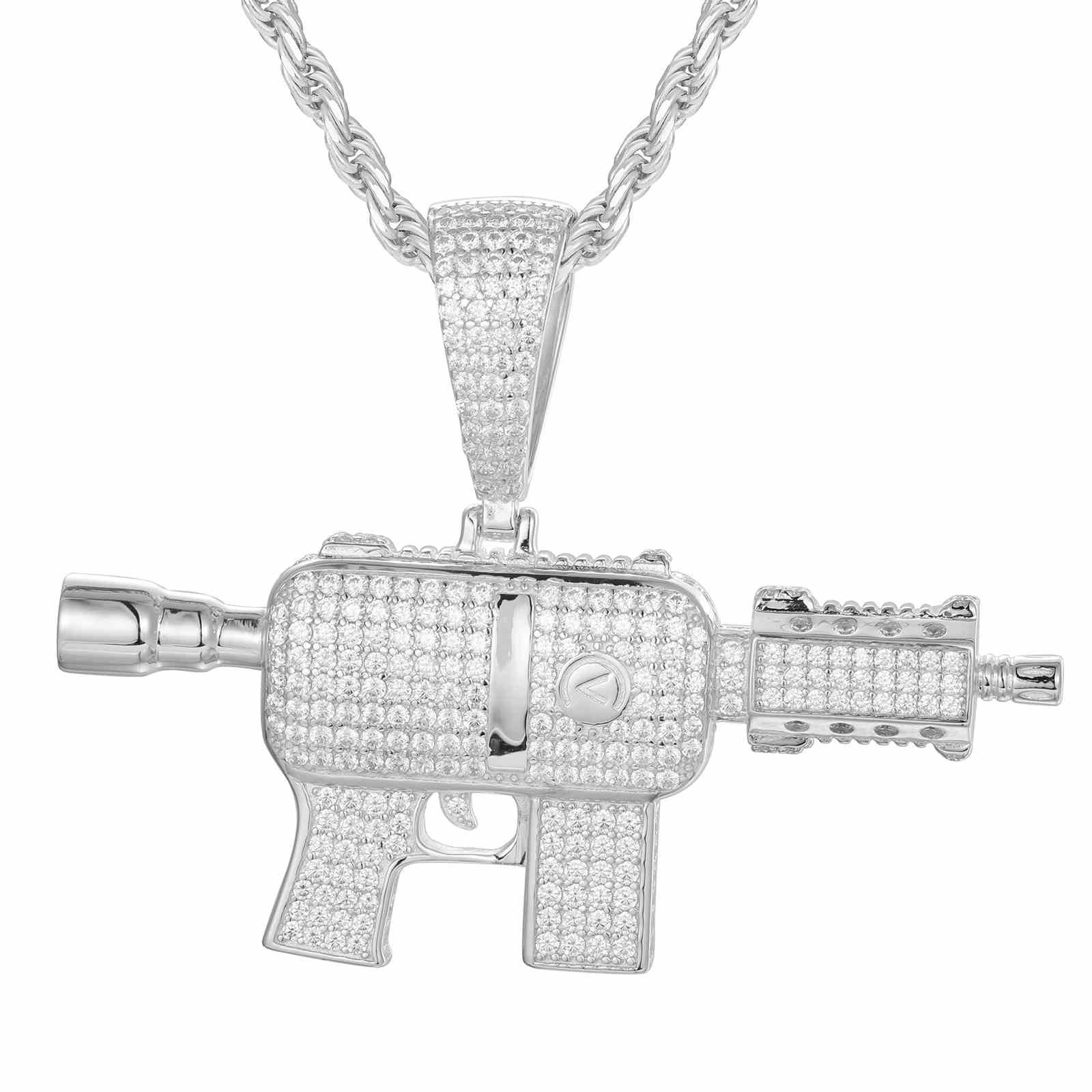 Submachine Gun Pendant
