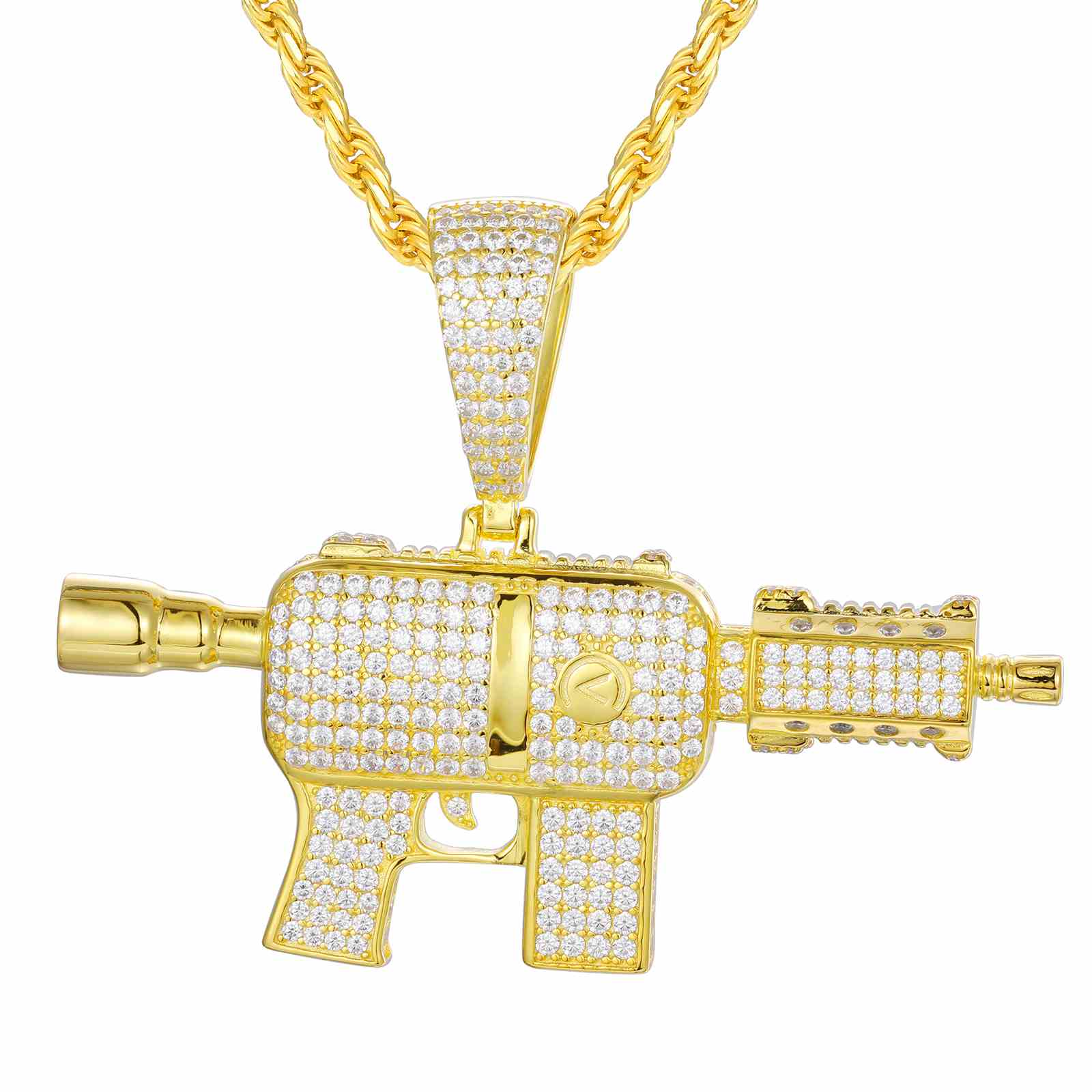 Submachine Gun Pendant