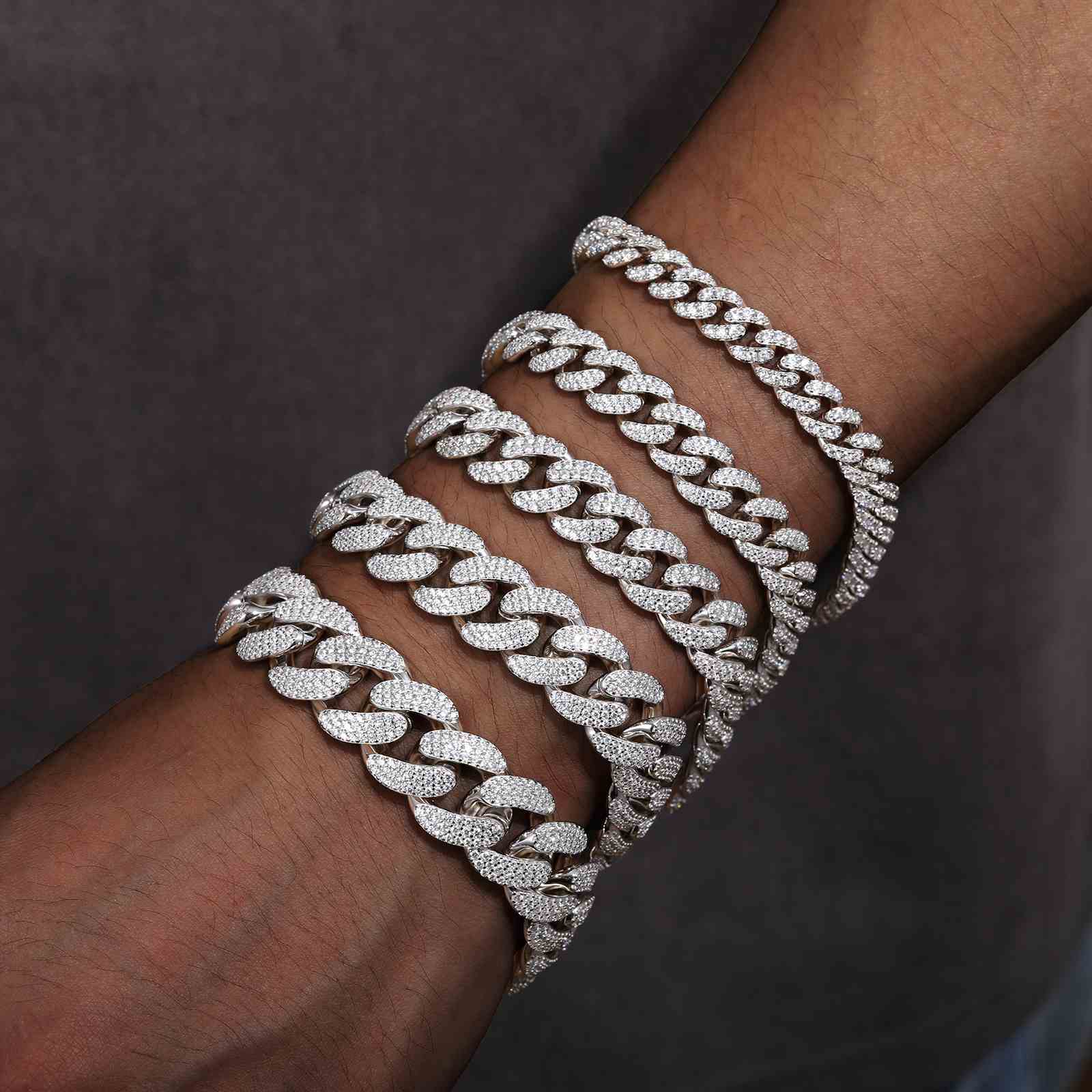 8mm-20mm Cuban Link Bracelet
