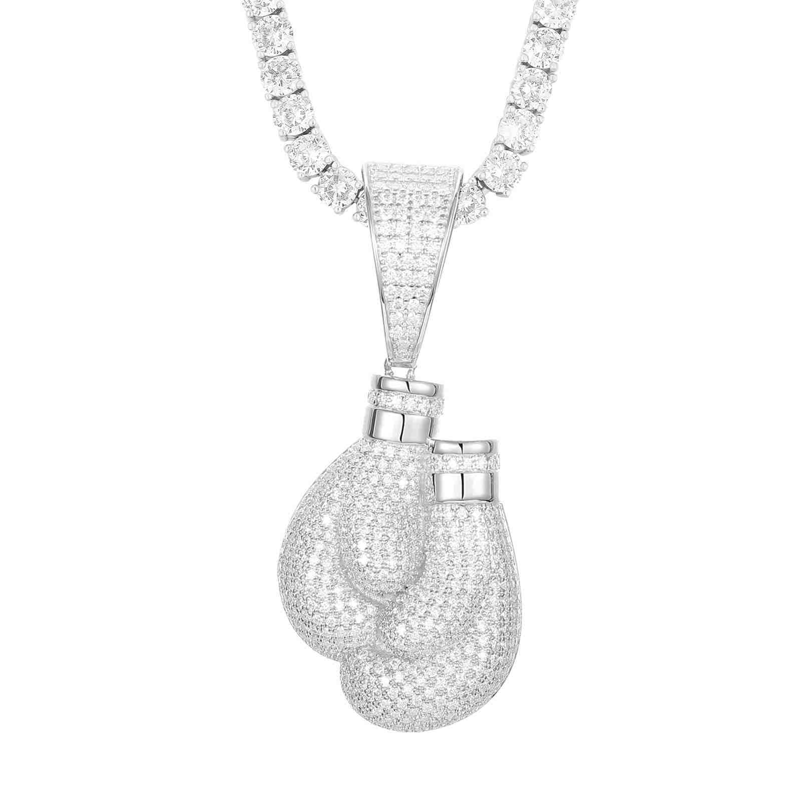 Iced Out Mitts Pendant