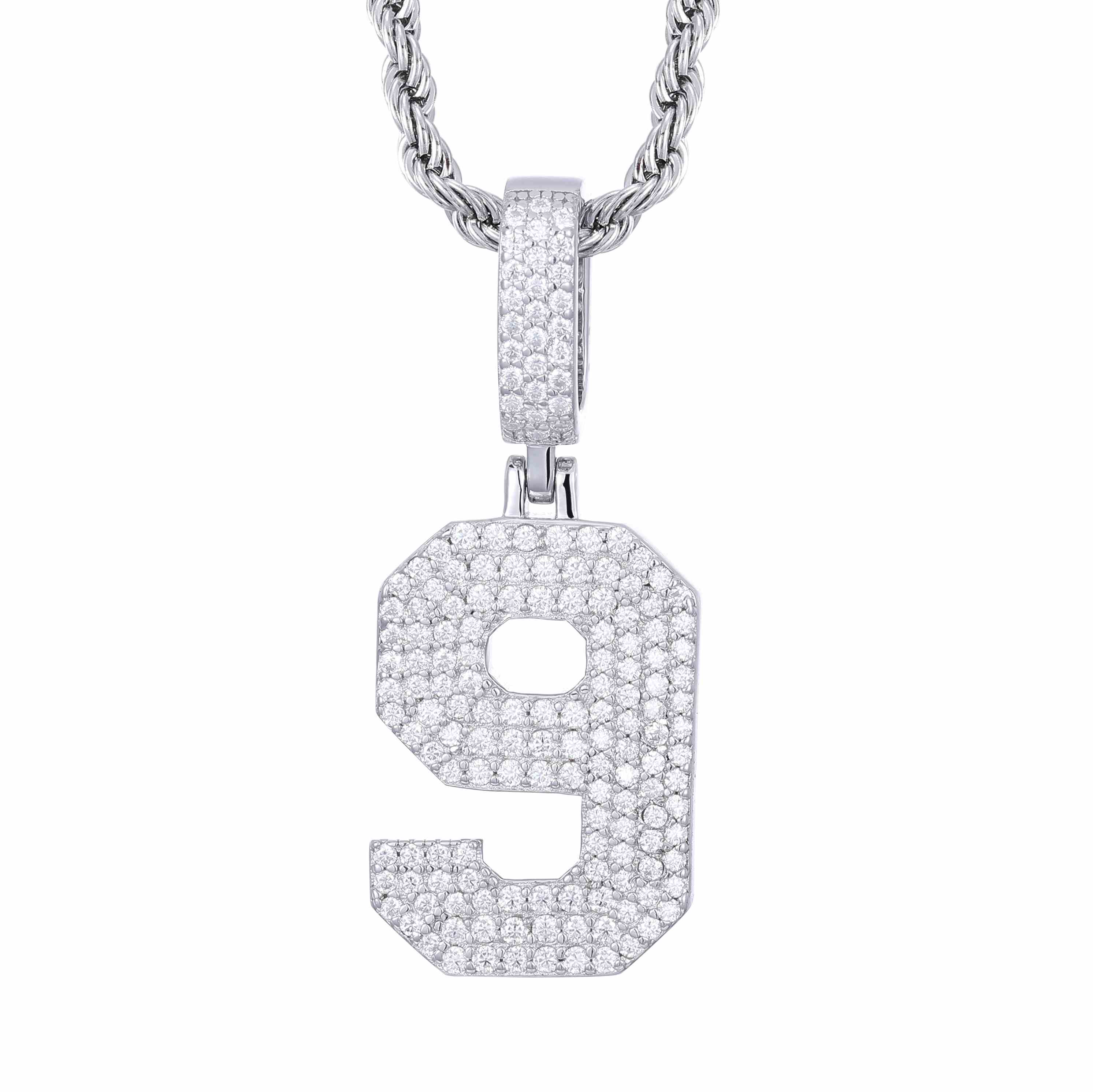 Arabic Numbers Pendant