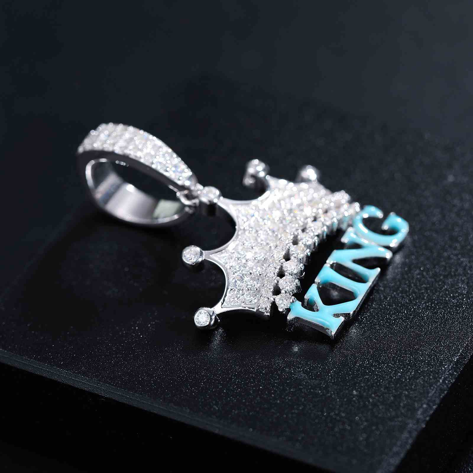 Glowing King Crown Pendant